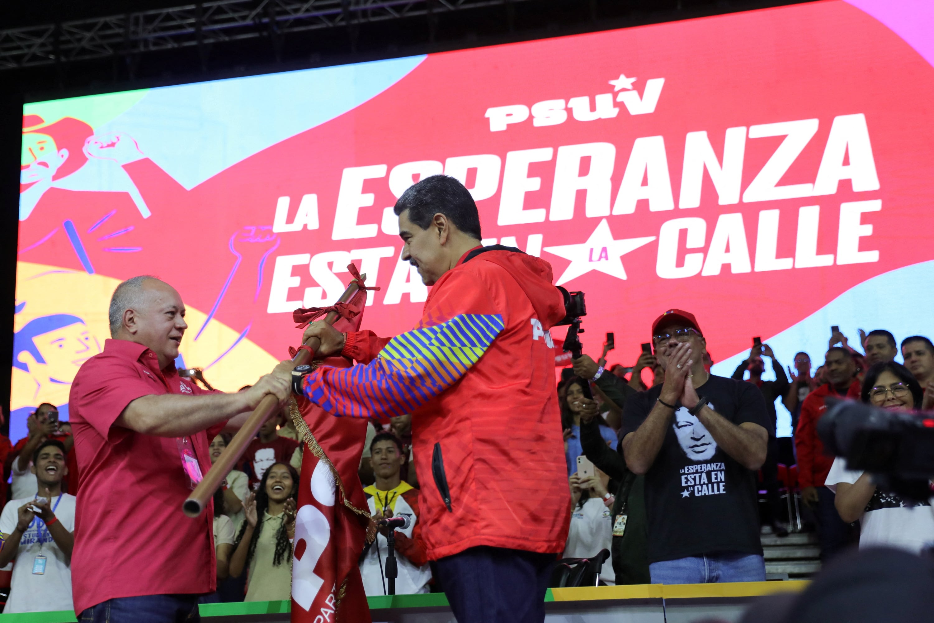 Fotografía de archivo de Nicolás Maduro y Diosdado Cabello. (Crédito: REUTERS)
