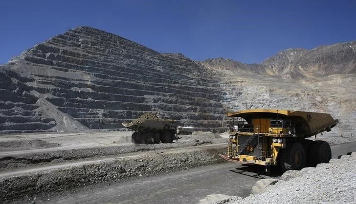 Una mina cuprífera. Chile es el principal productor y exportador mundial de cobre. Argentina tiene varios proyectos muy cercanos a la frontera binacional, la tercer más larga del mundo
REUTERS/Ivan Alvarado