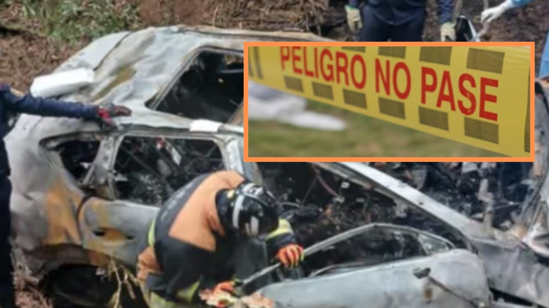 Dos personas fallecieron en un accidente de tránsito en la vía Melgar - Carmen de Apicala en Tolima, lo que marcó el Fin de Año 2023 y Año nuevo 2024 con siniestros viales en las vías de Colombia - crédito @DenunciasAntio2/X