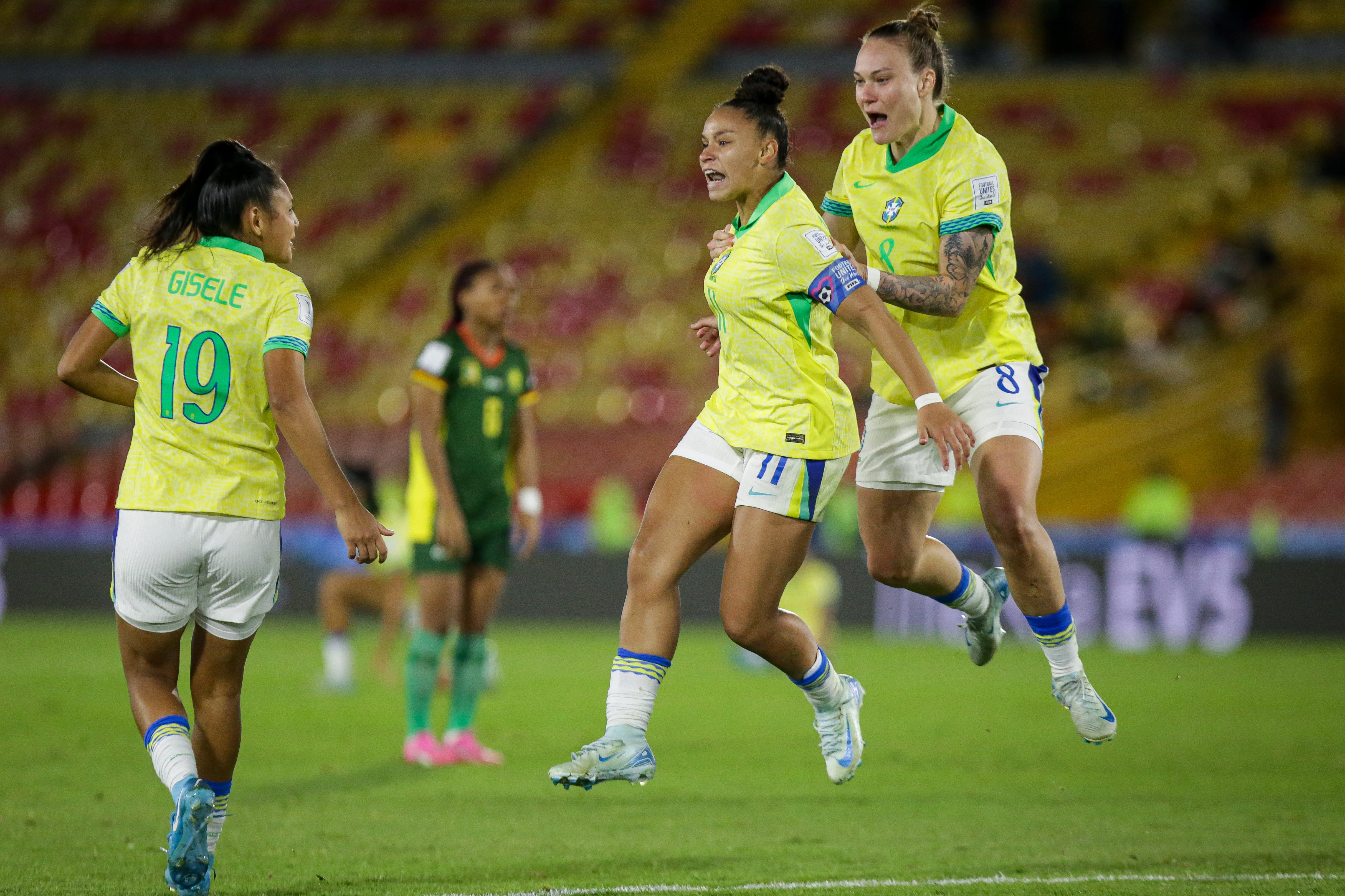 Brasil VS. Camerún - Octavos de Final - FIFA Sub20 Mundial Femenino 2024.