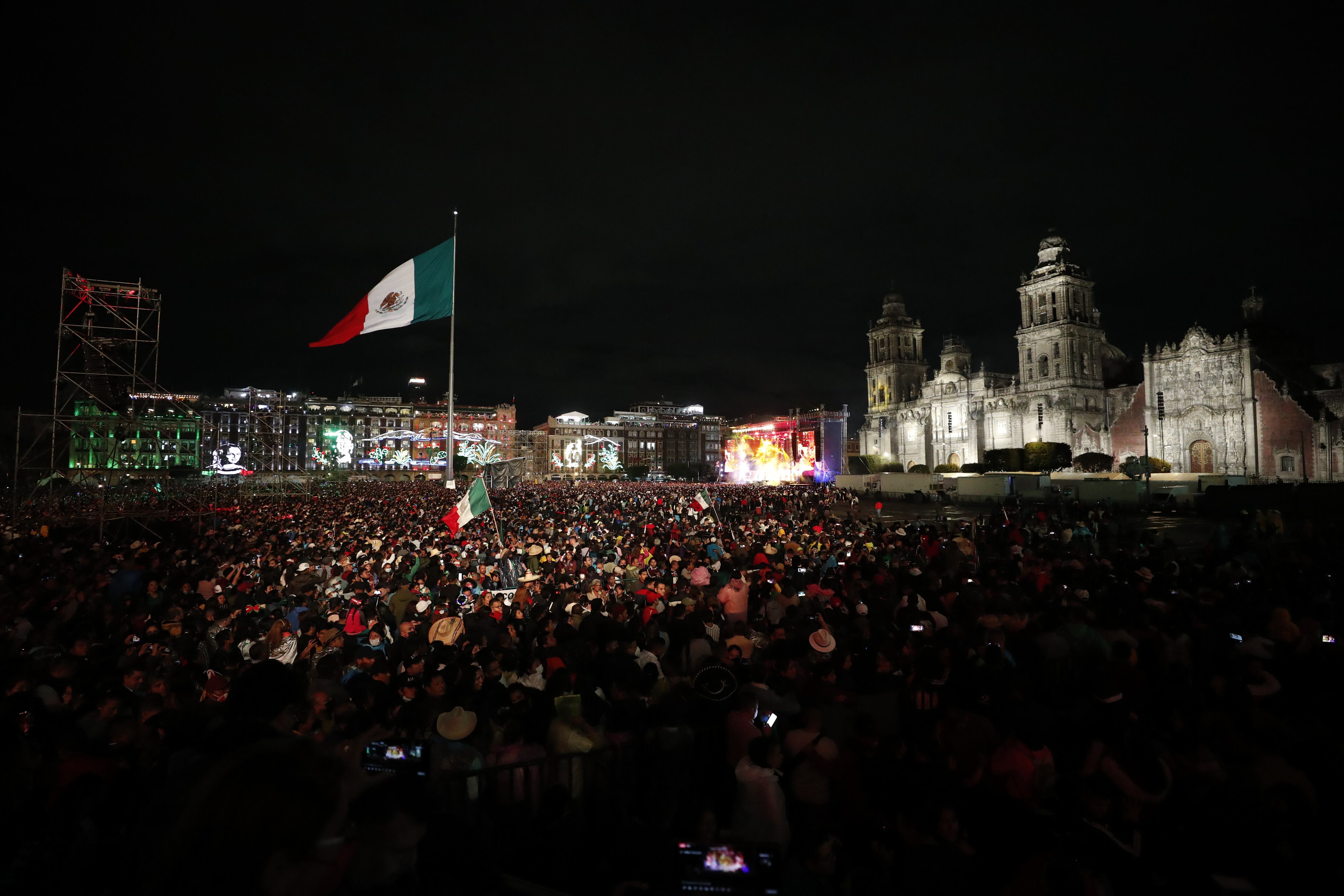 Estos serán los eventos de festejo en el Estado de México. EFE/José Méndez
