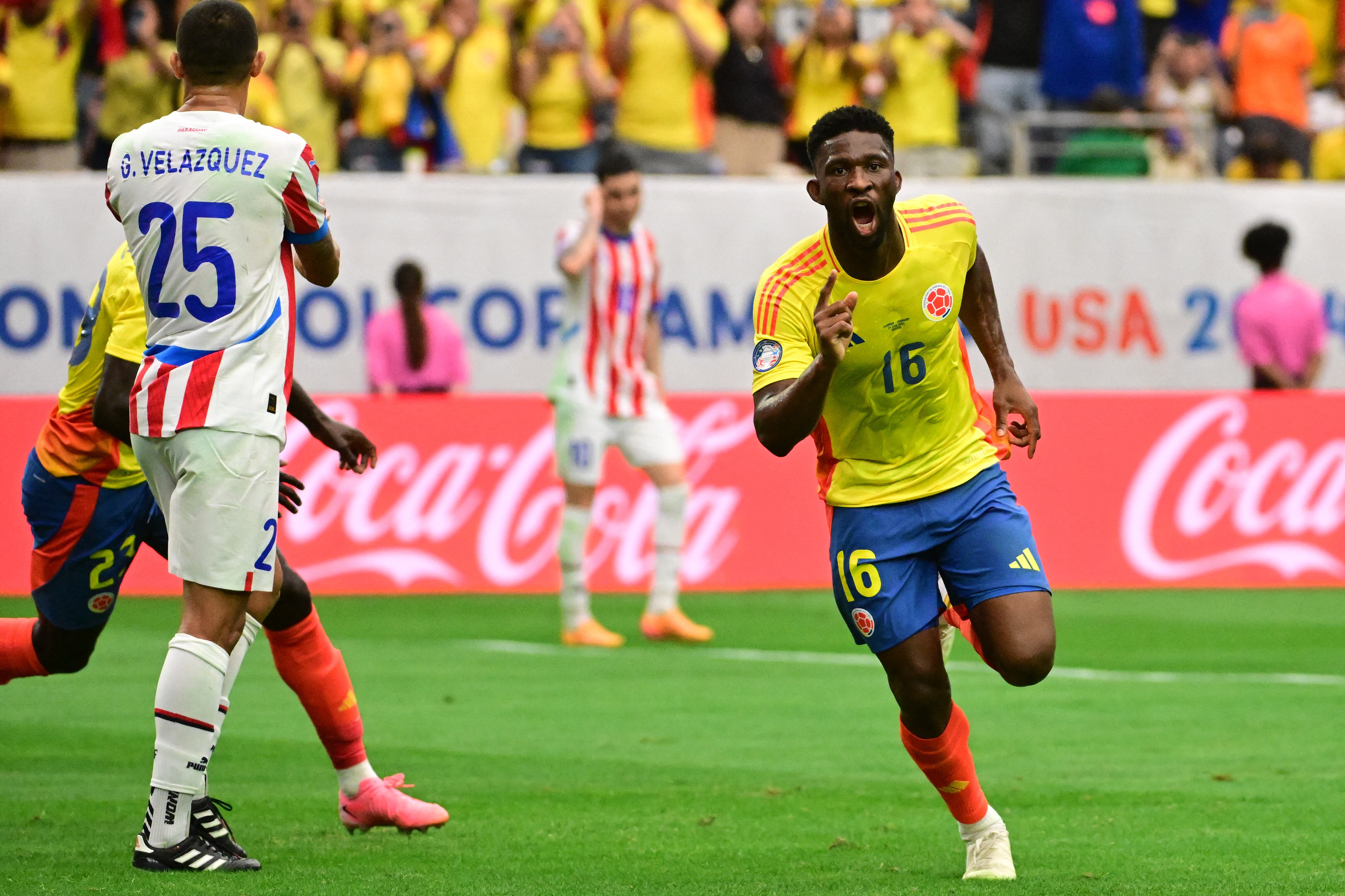 Copa America 2024 - Colombia vs Paraguay - Segundo gol de Colombia