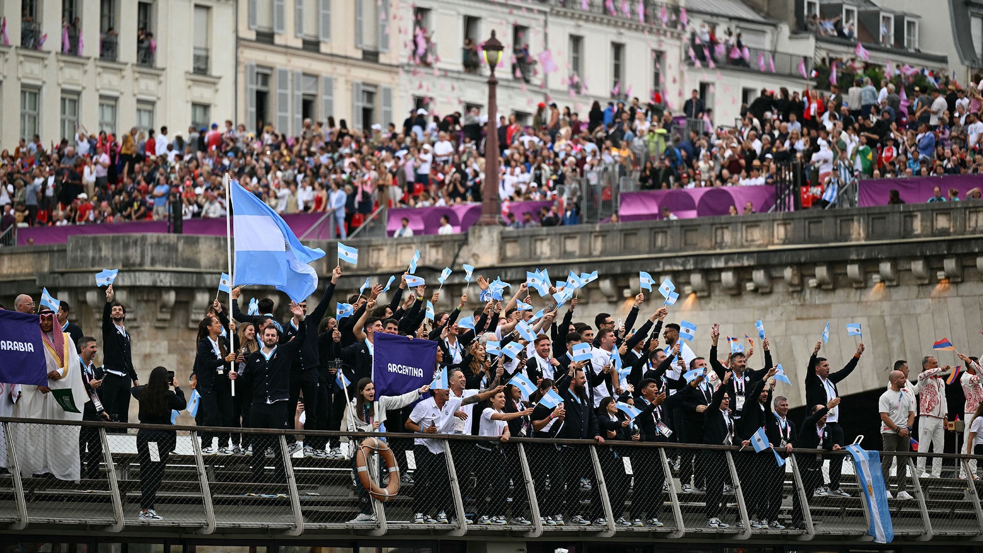 Delegacion argentina en los JOO