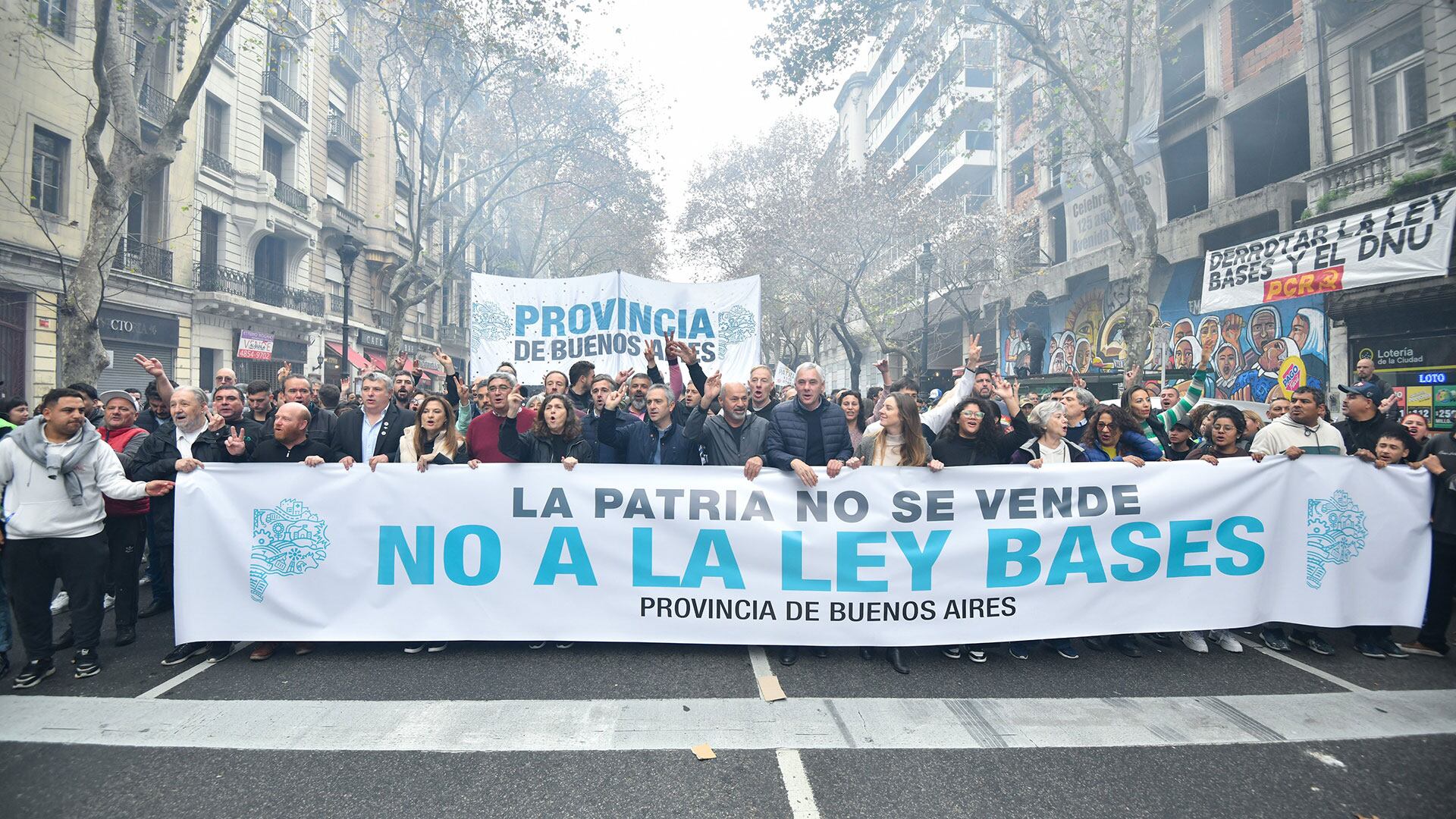 Axel Kicillof contra la Ley Bases