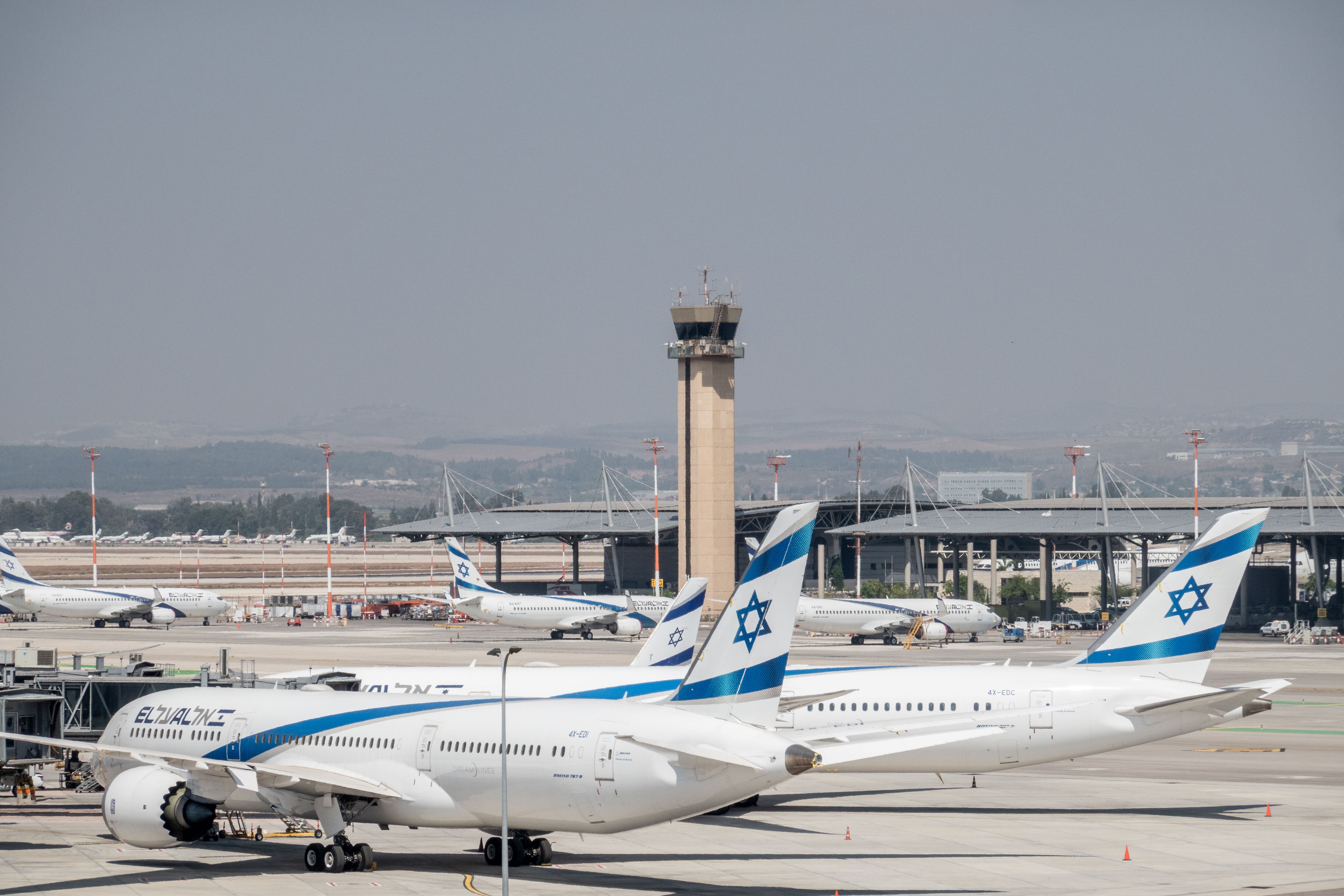 Varias aerolíneas internacionales cancelaron sus vuelos a Tel Aviv (Europa Press/Contacto/Nir Alon)