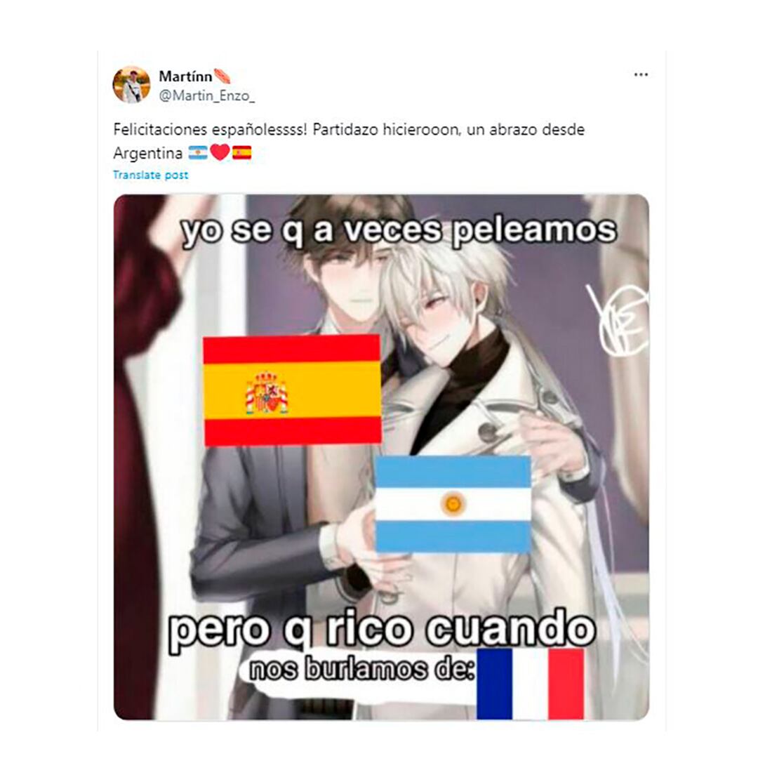 Memes España vs. Francia (segunda tanda)