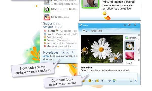 Esta plataforma fue precursora de ideas como WhatsApp y Facebook Messenger. (Microsoft)