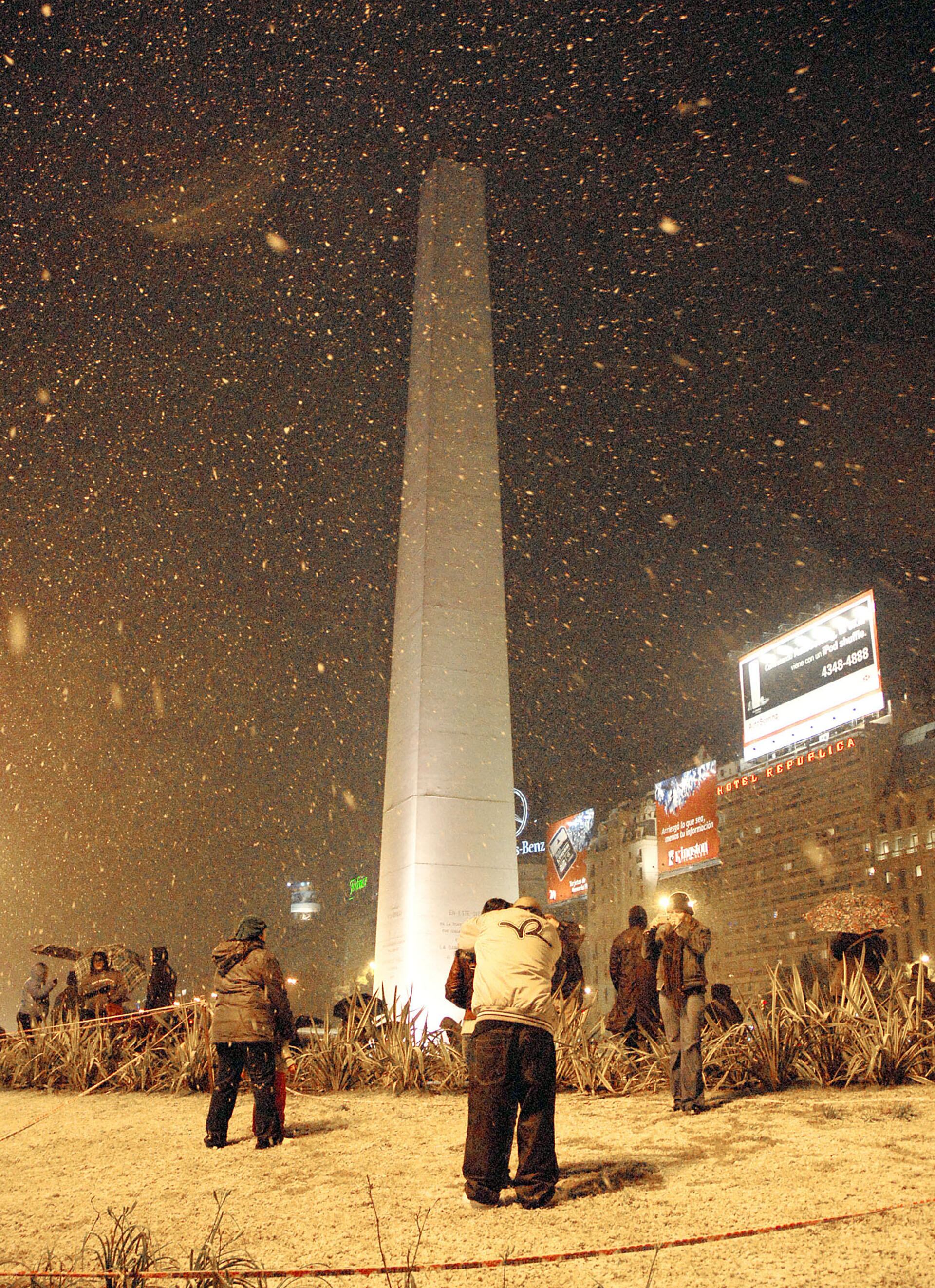 nevada en Buenos Aires del 9 de julio de 2007