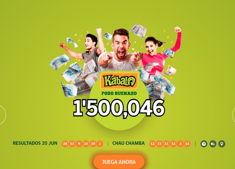 Kábala: video del último sorteo y la jugada ganadora del jueves 20 de junio de 2024