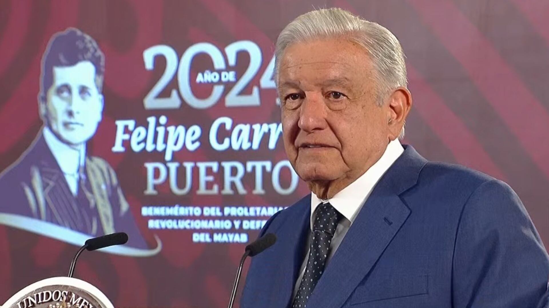 AMLO explicó que las inundaciones son ocasionadas por una falla estructural del drenaje. | Gobierno federal