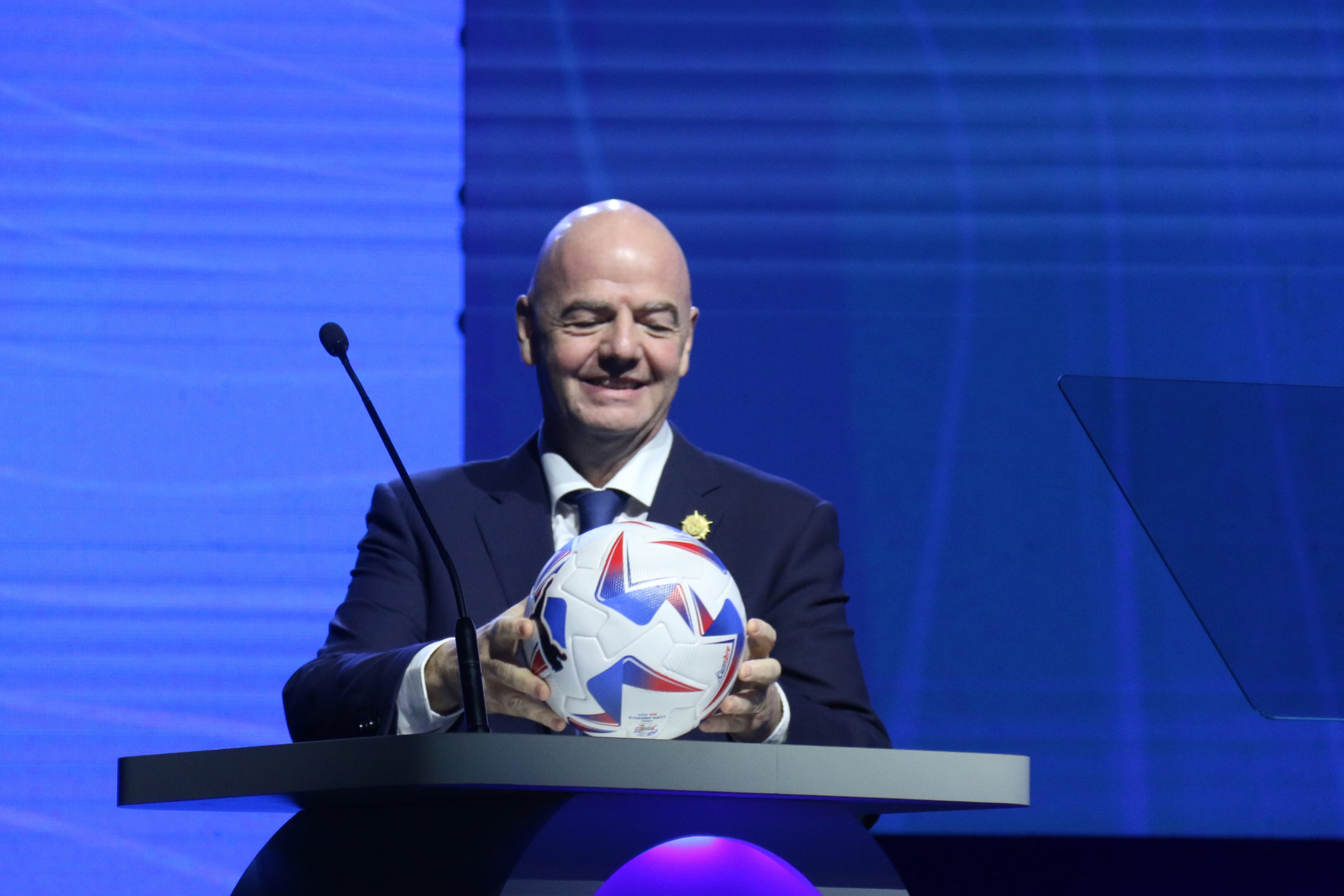 El presidente de la FIFA, Gianni Infantino (EFE/ Nina Osorio)
