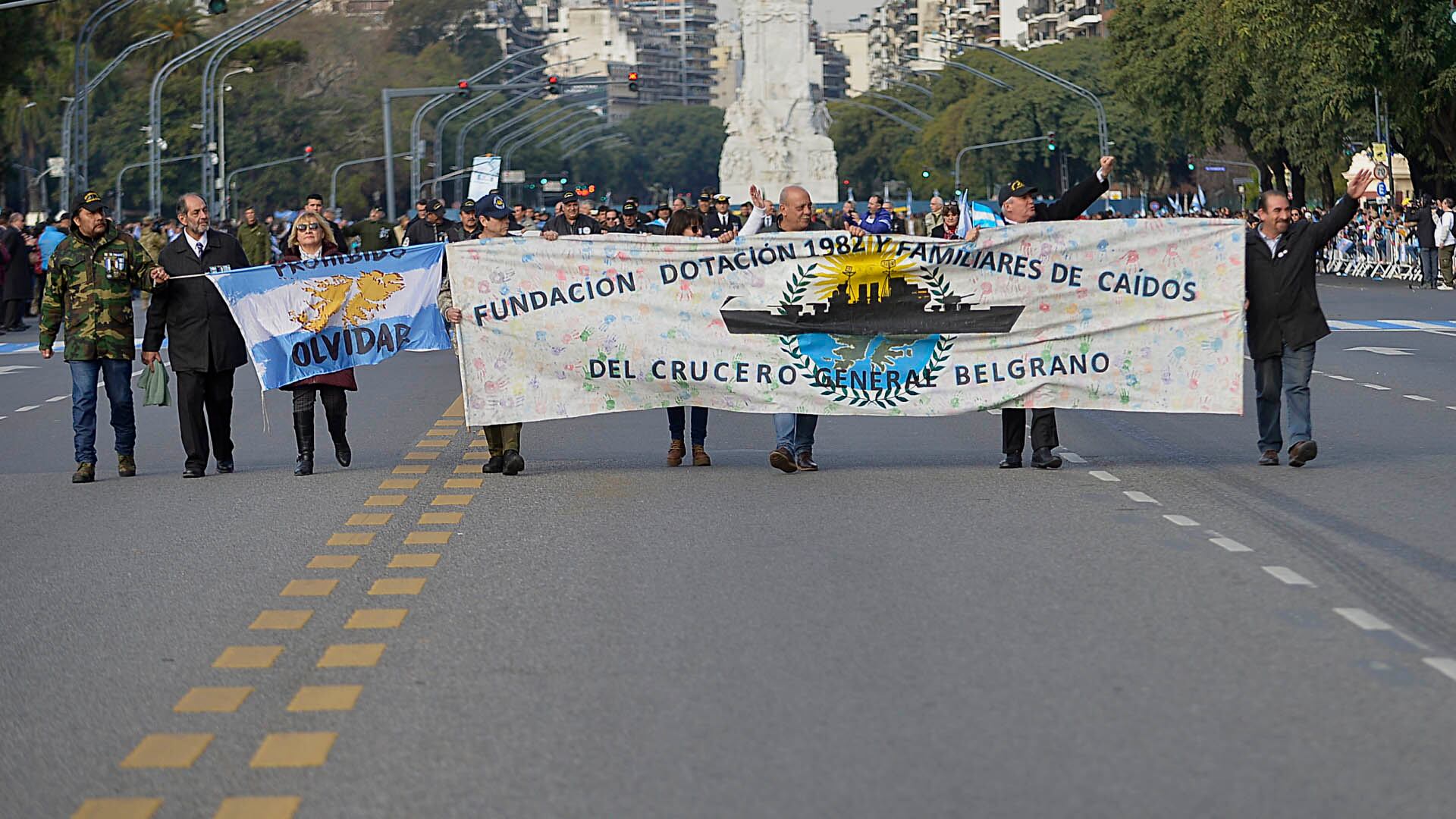 Los veteranos de la guerra de Malvinas encabezarán el desfile militar del 
 9 de julio (Gustavo Gavotti)