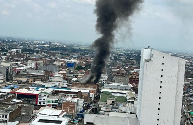 Incendio en Cali