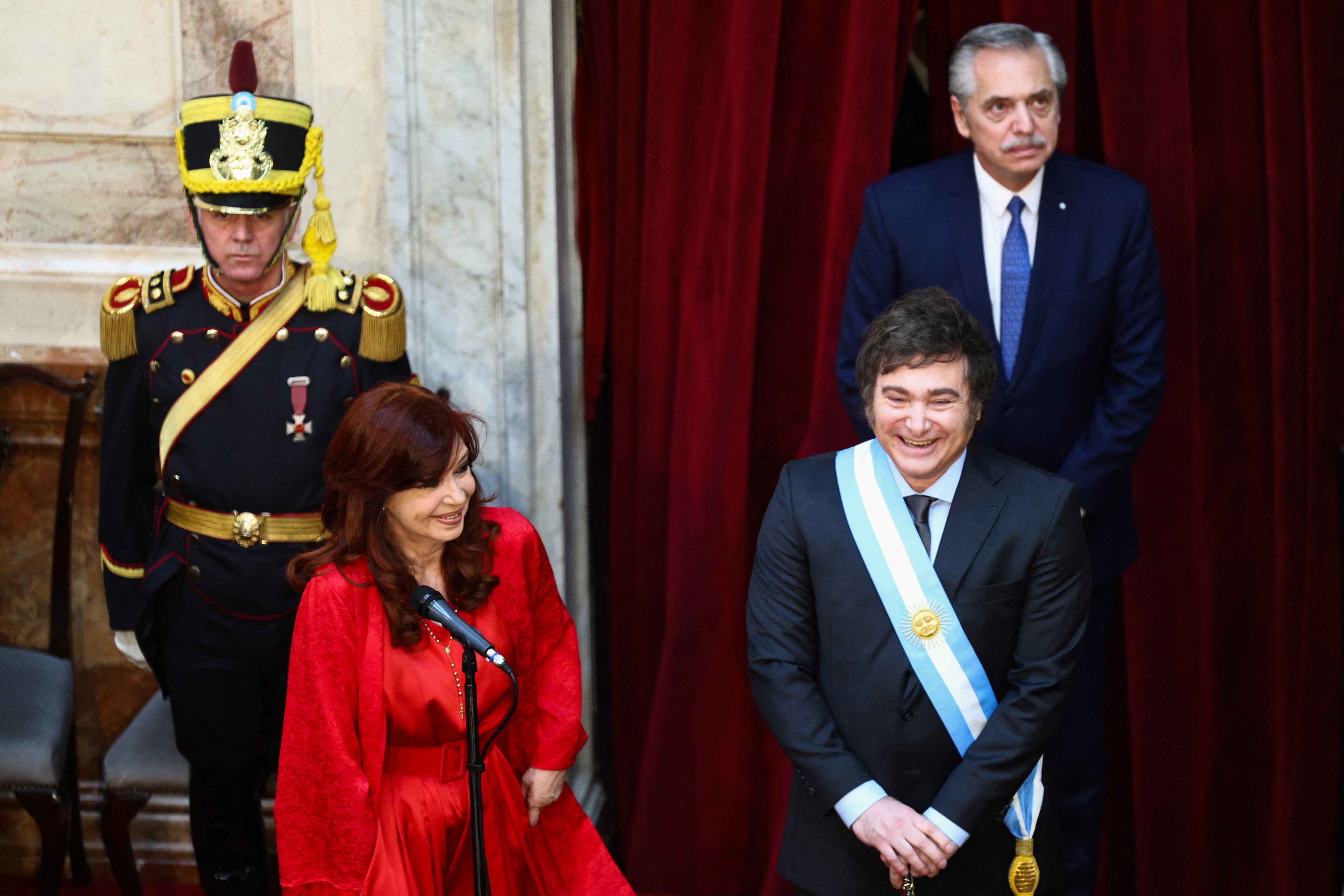 Cristina Kirchner y Javier Milei