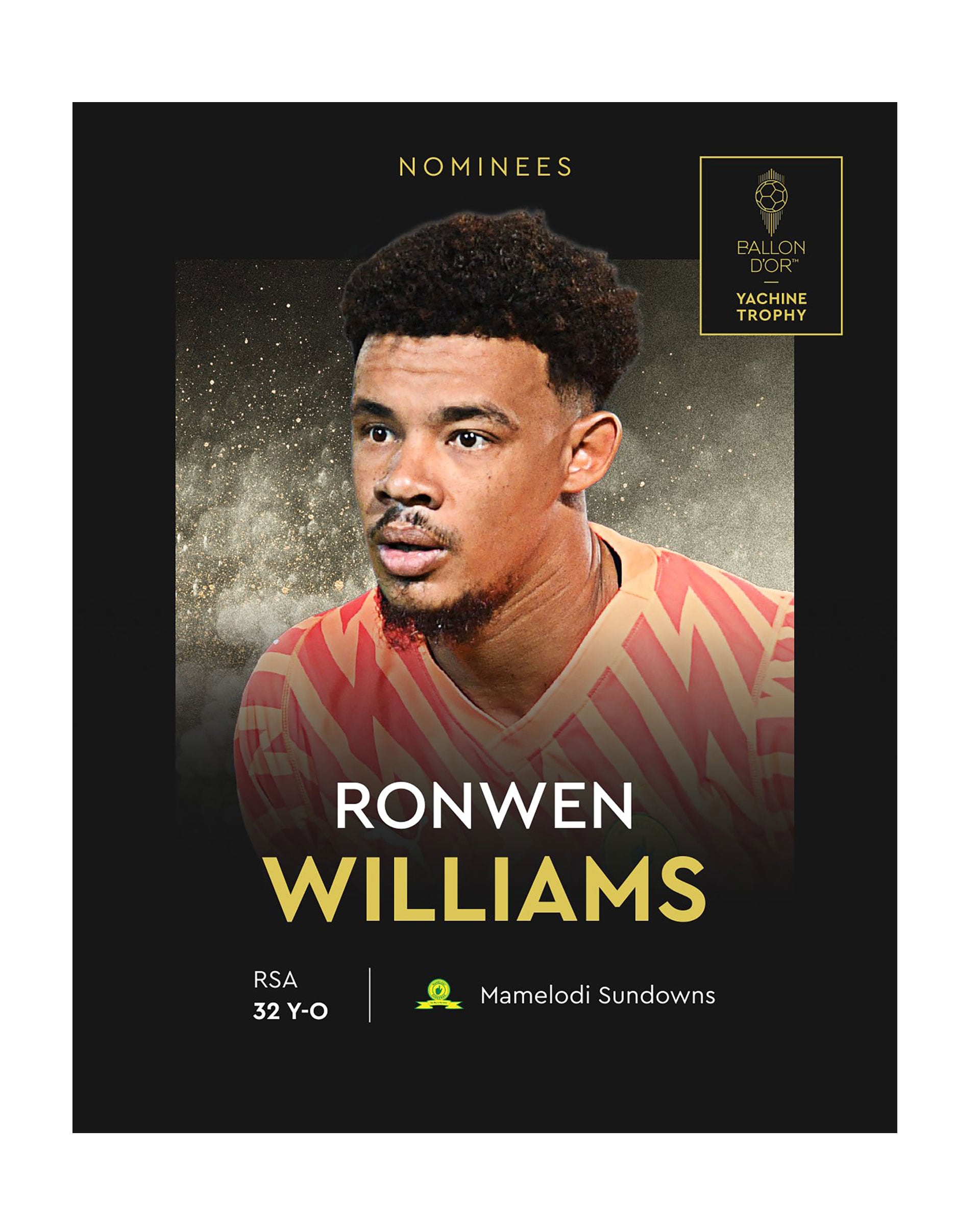 Ronwen Williams, nominado al Balón de Oro