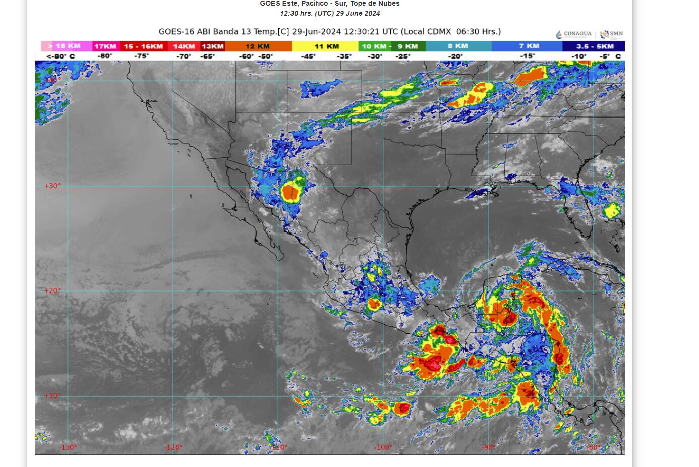 tormenta tropical beryl 290624