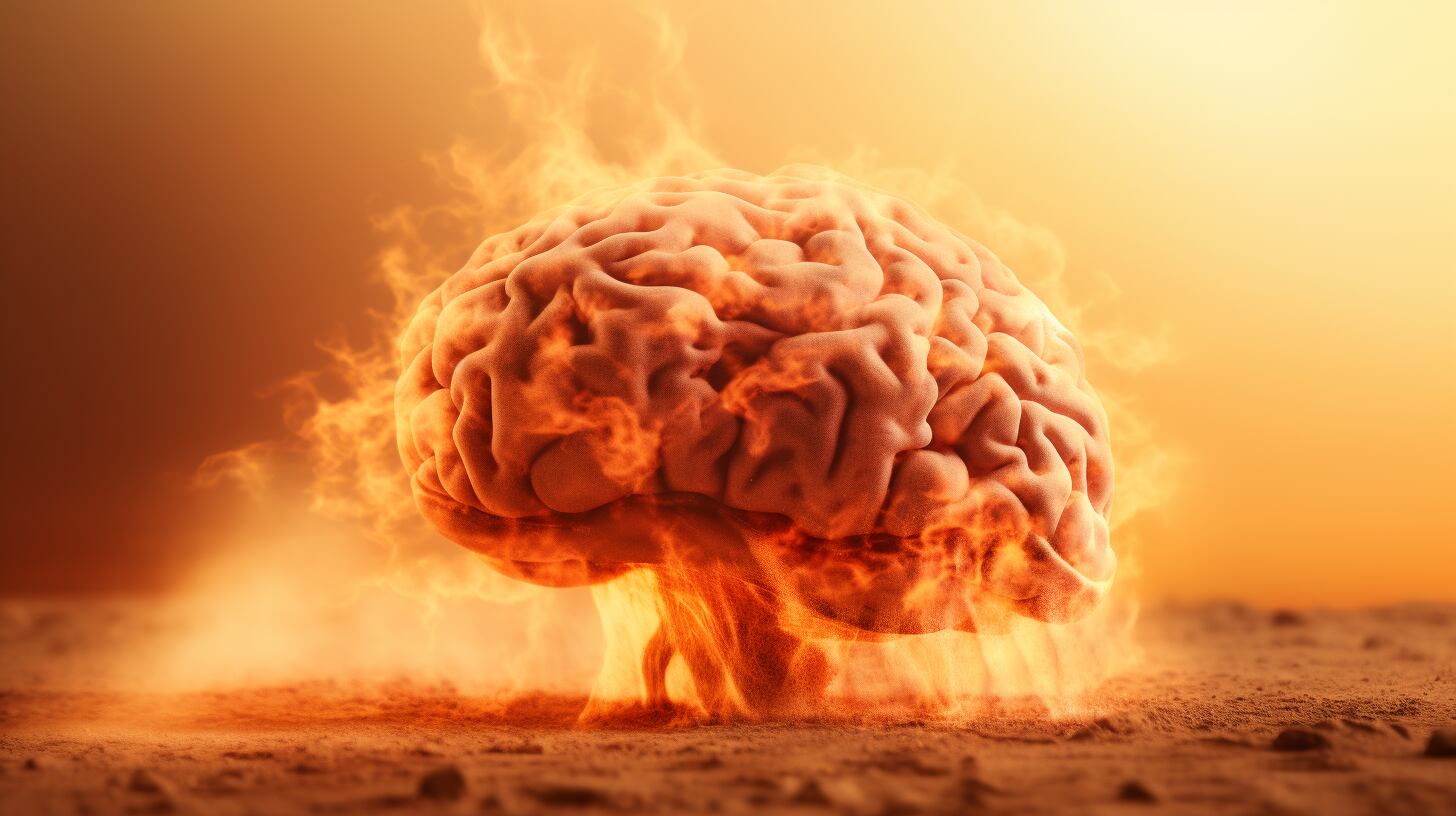 cerebro, ola de calor, calentamiento global, emociones, estudios, alza de temperatura, fuego - Imagen Ilustrativa Infobae