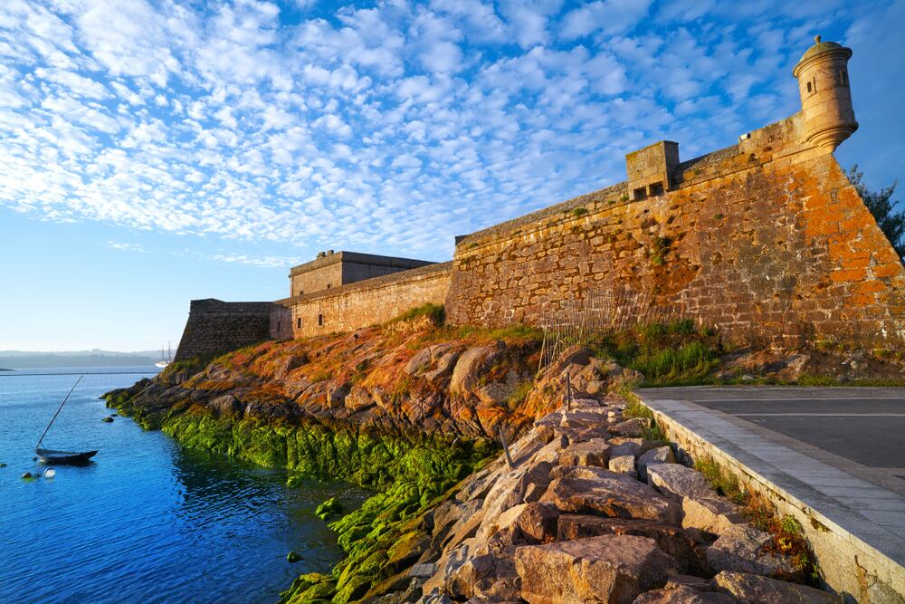 Castillo de San Antón, en A Coruña (Shutterstock).