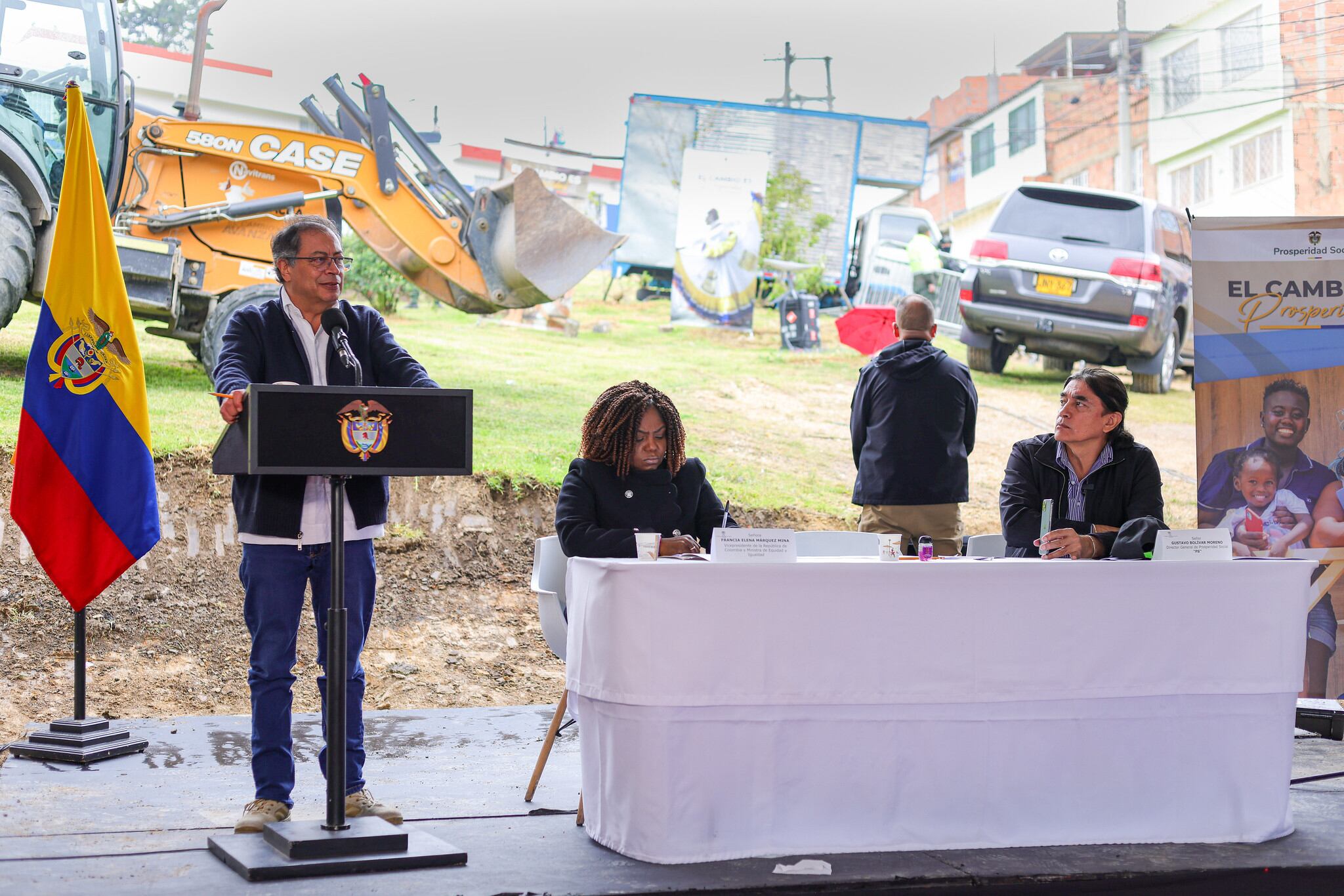 Gustavo Petro lanzó programa de Puntos de Abastecimiento Solidario en Soacha, Cundinamarca - crédito Presidencia/Flickr