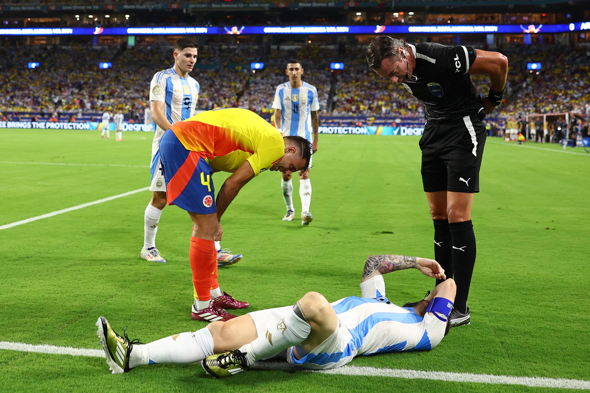 Copa América 2024 - Argentina Colombia - Golpe de Messi