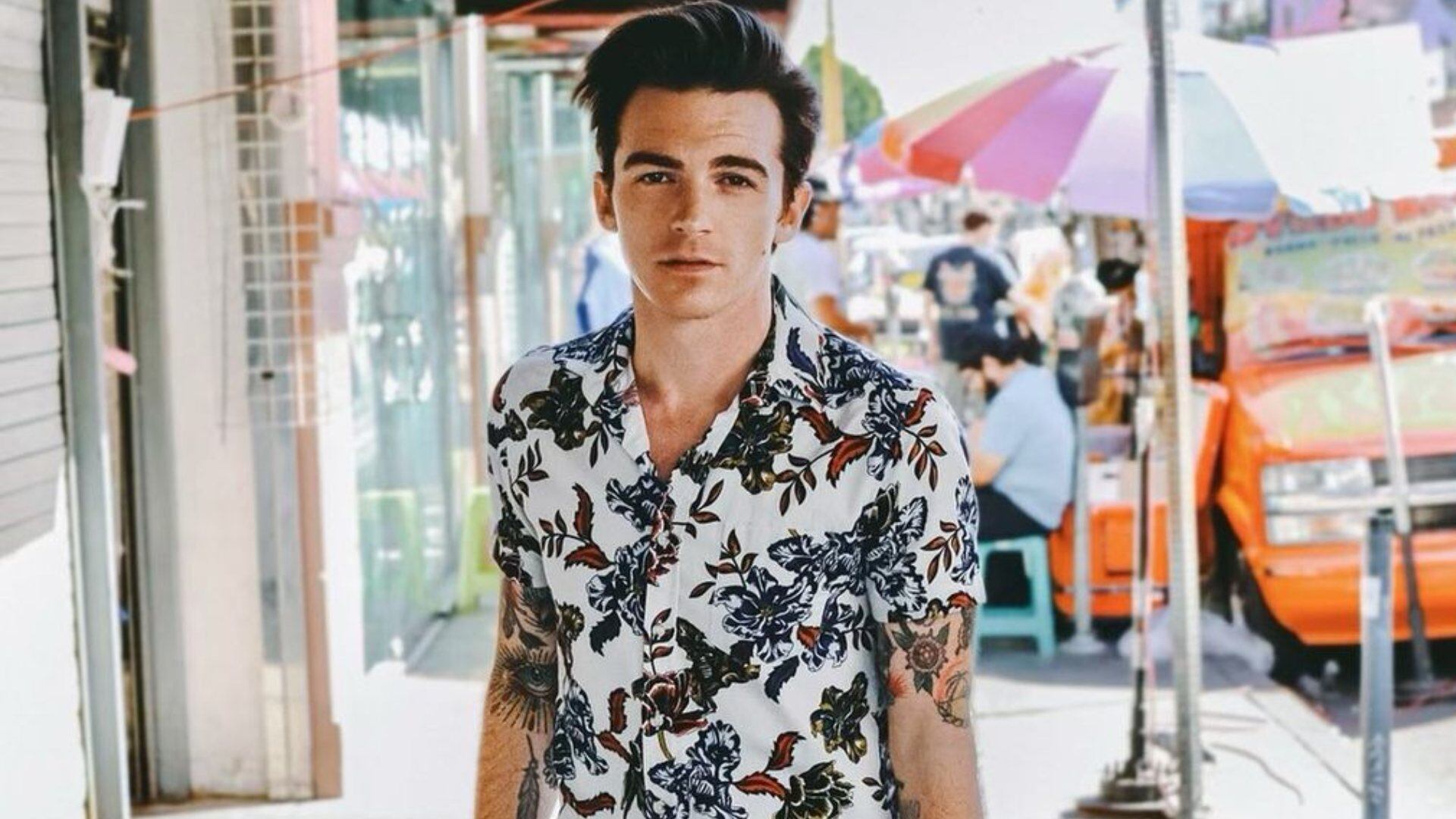 Drake Bell, cantante y actor estadounidense radicado en México.