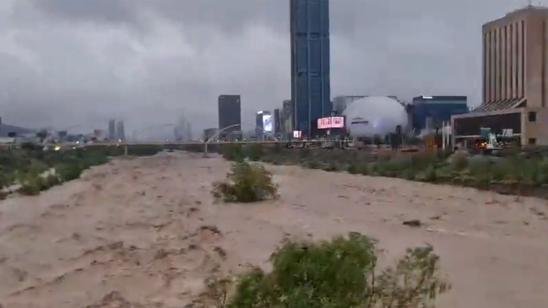 Las precipitaciones son a consecuencia del paso de la tormenta tropical Alberto