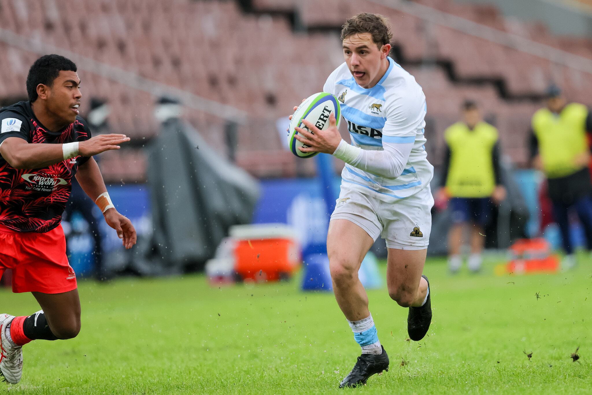 Los Pumitas golearon a Fiji por el Mundial juvenil de rugby