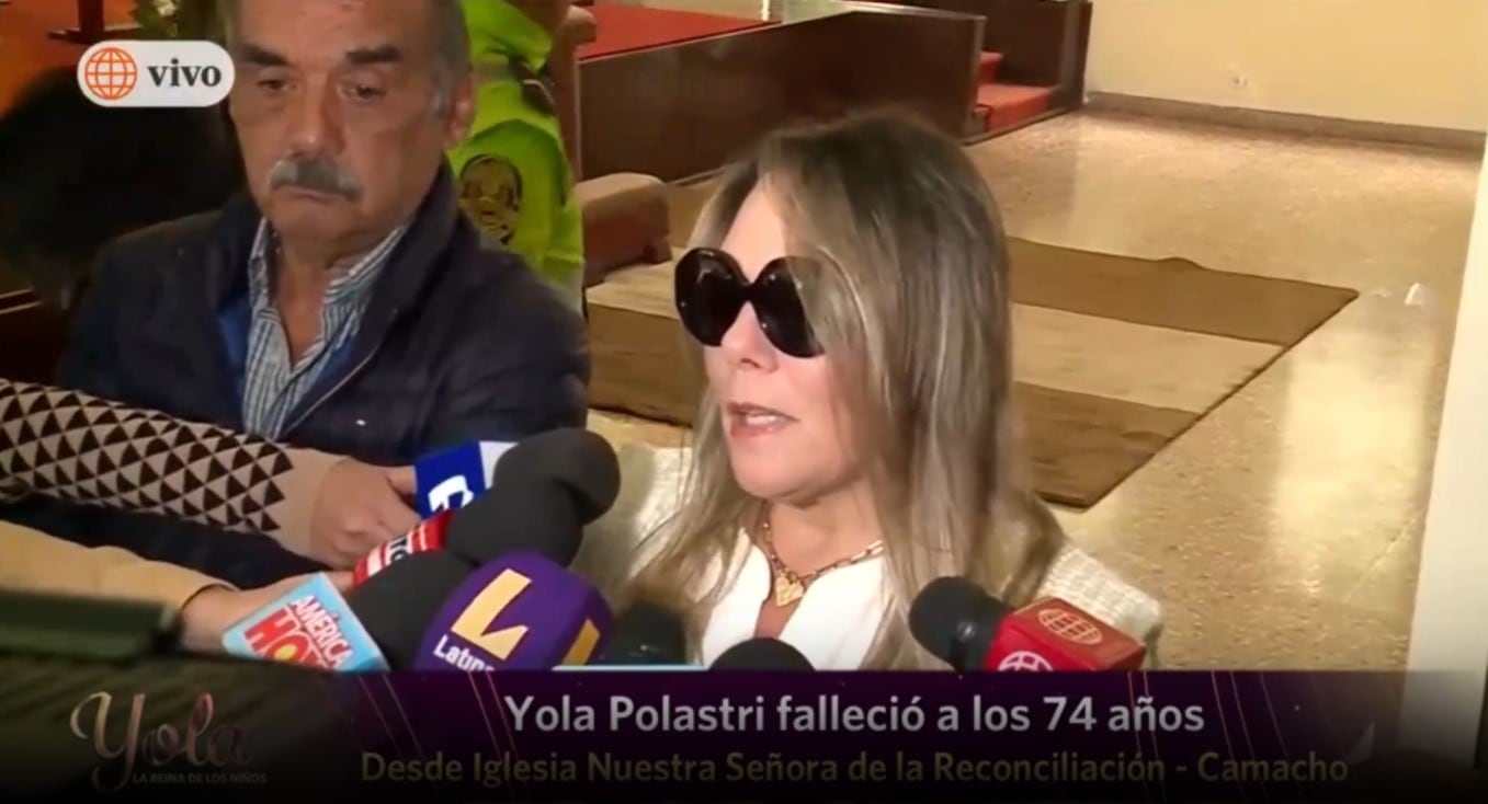 ¿De qué murió Yola Polastri?: sobrina revela la verdadera causa de su fallecimiento. (Captura: América televisión)