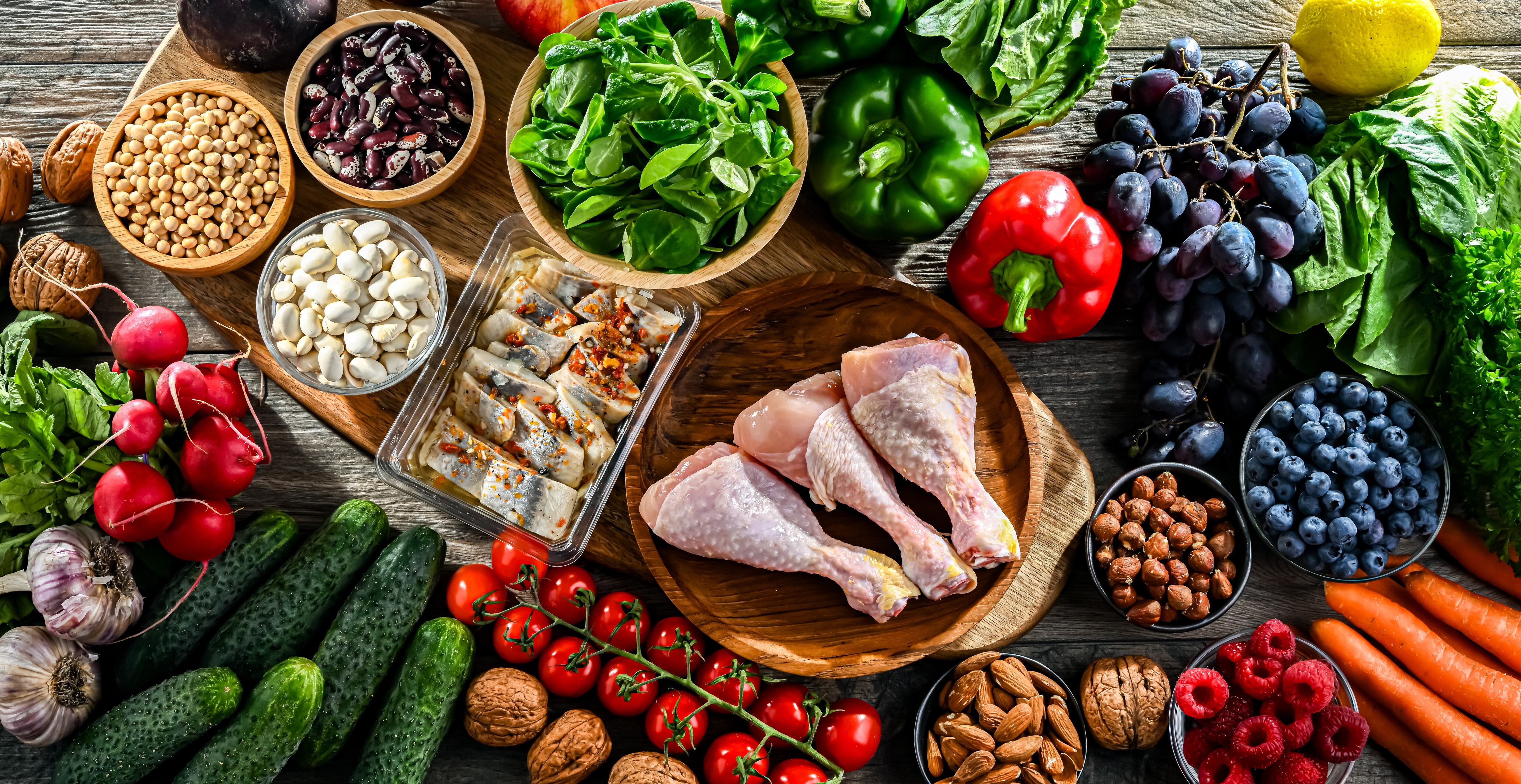 Alimentos de la dieta MIND (Shutterstock España)