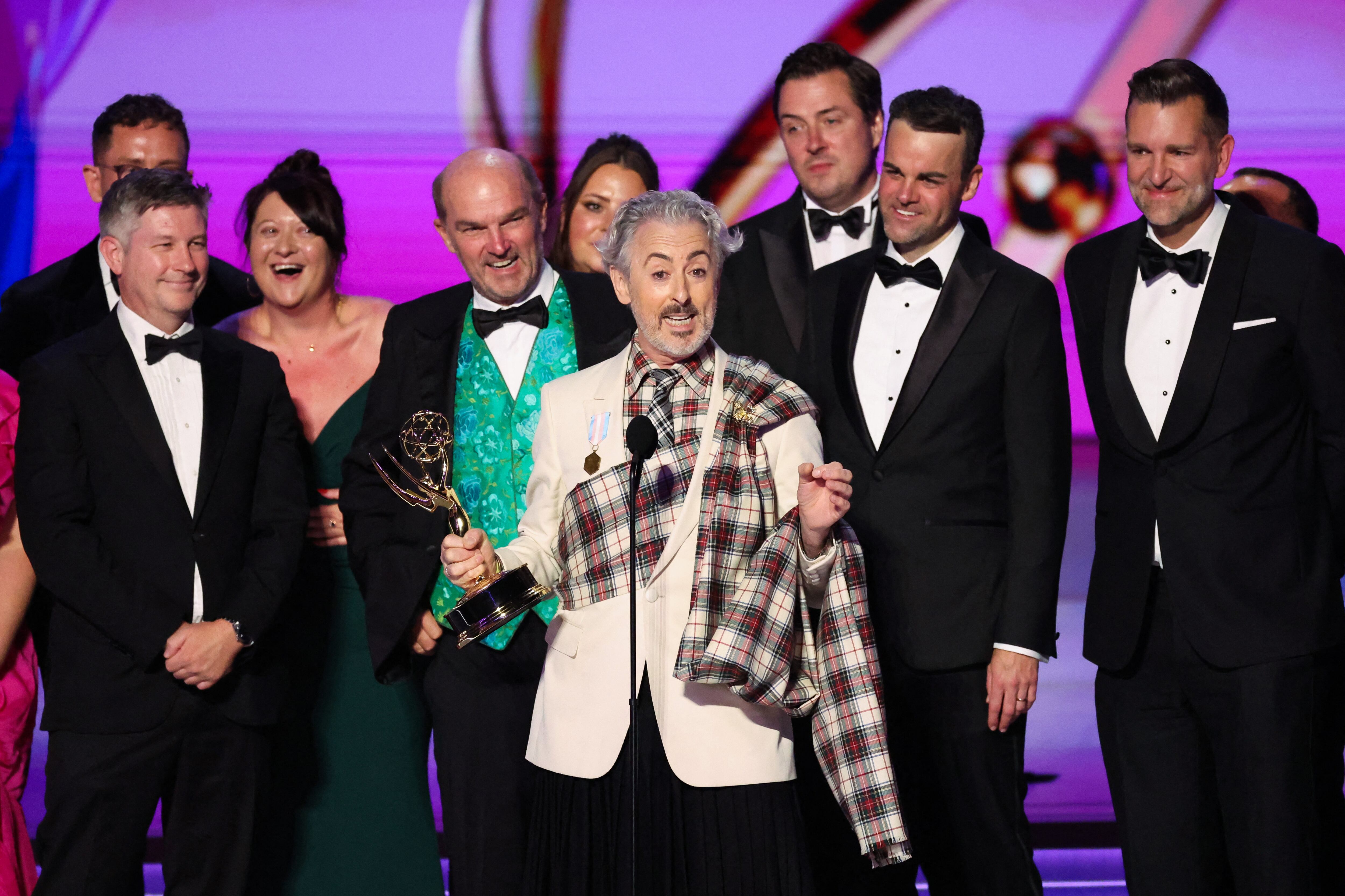 The Traitors fue galardonado como Mejor Programa de Competencia de Realidad en los Emmy 2024 (REUTERS/Mario Anzuoni)