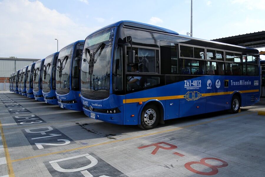 Buses eléctricos Sitp TransMilenio