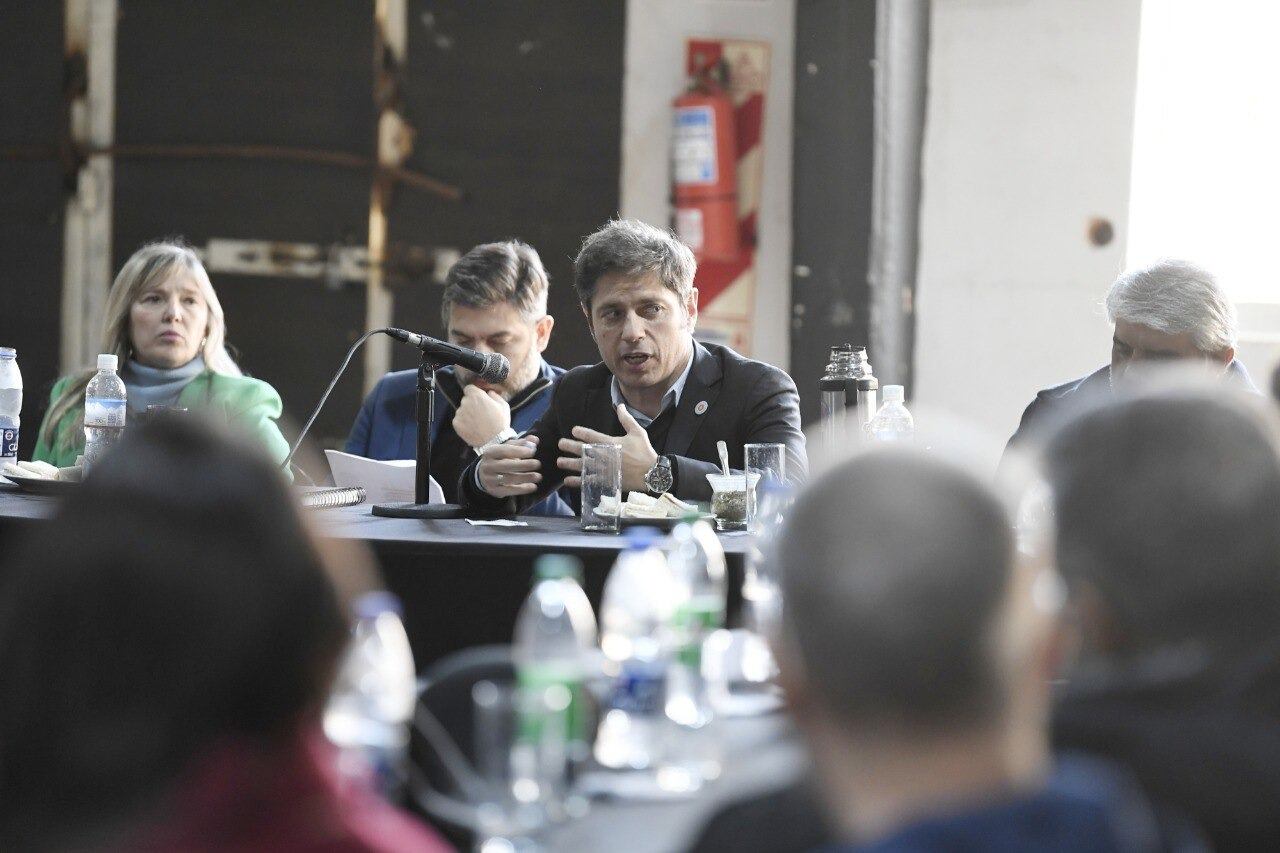 Axel Kicillof en Rosario