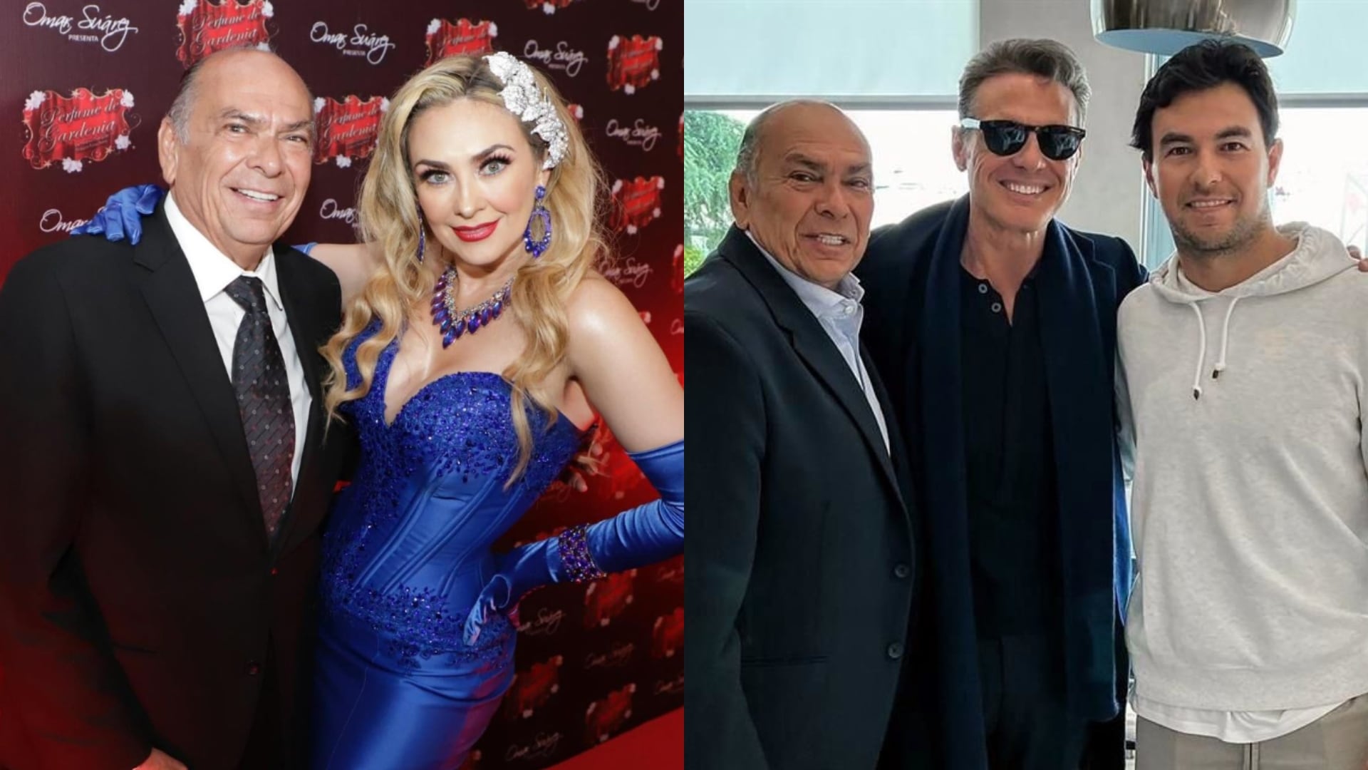 Papá de Checo Pérez revela que será mediador entre Luis Miguel y Aracely Arámbula para reunir al ‘Sol’ con sus hijos
(Fotos: Instagram/@aperezgaribay)