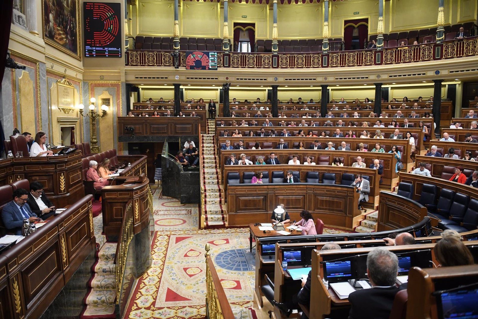 El PSOE suma una nueva derrota en el Pleno del Congreso y ya ha perdido 35 votaciones desde el inicio de legislatura