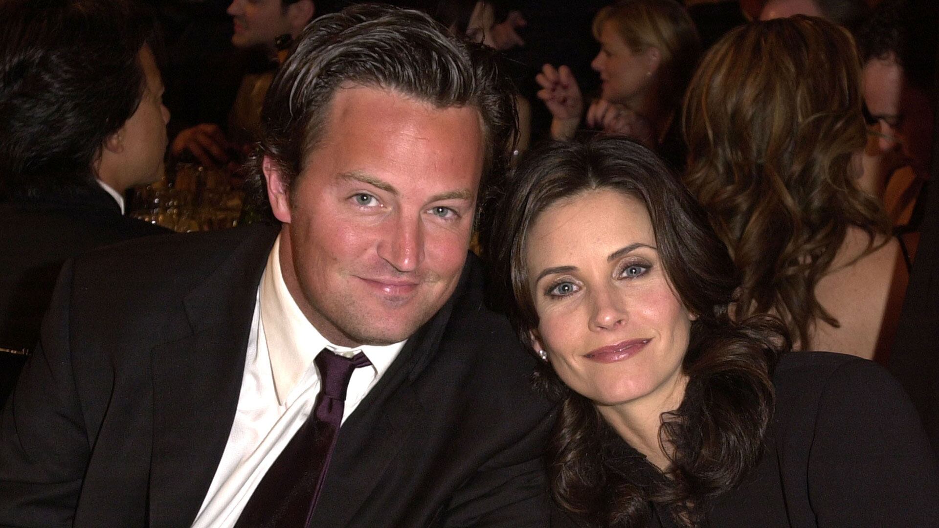 Matthew Perry y Courteney Cox