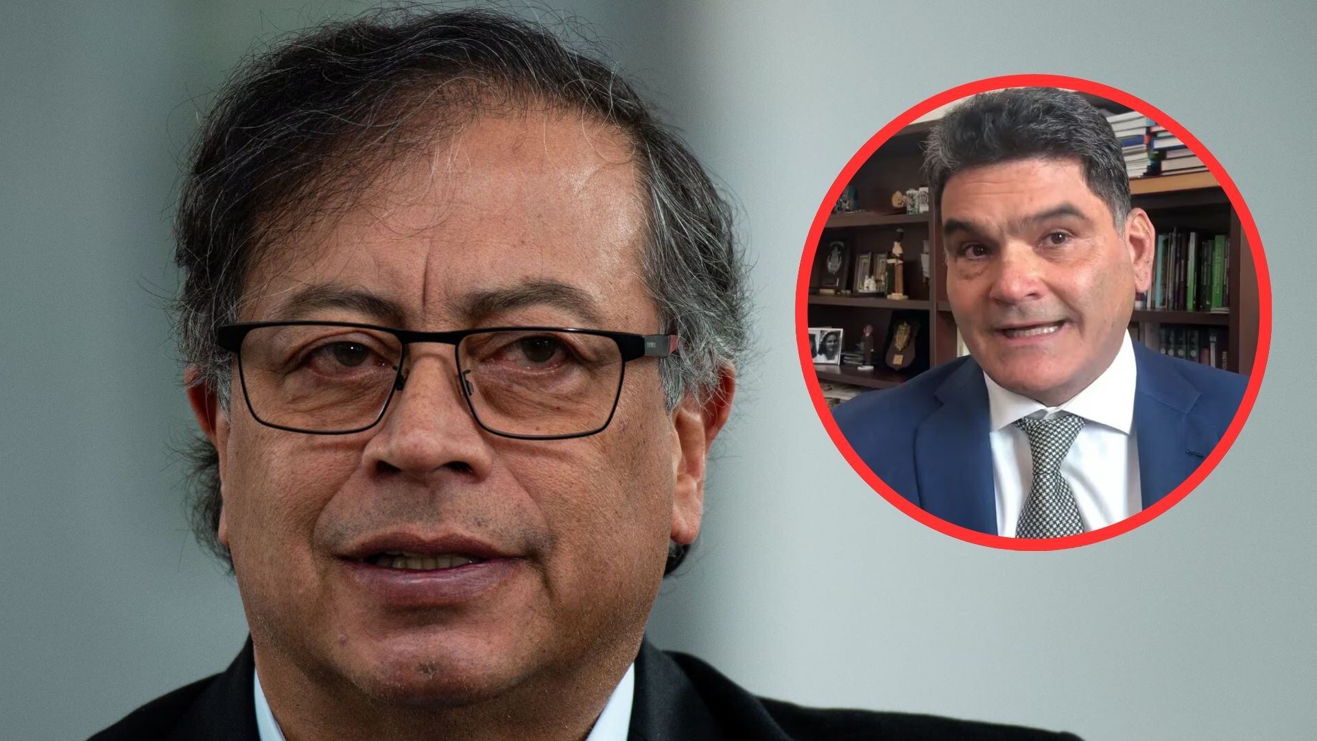 Gustavo Petro y Gregorio Eljach