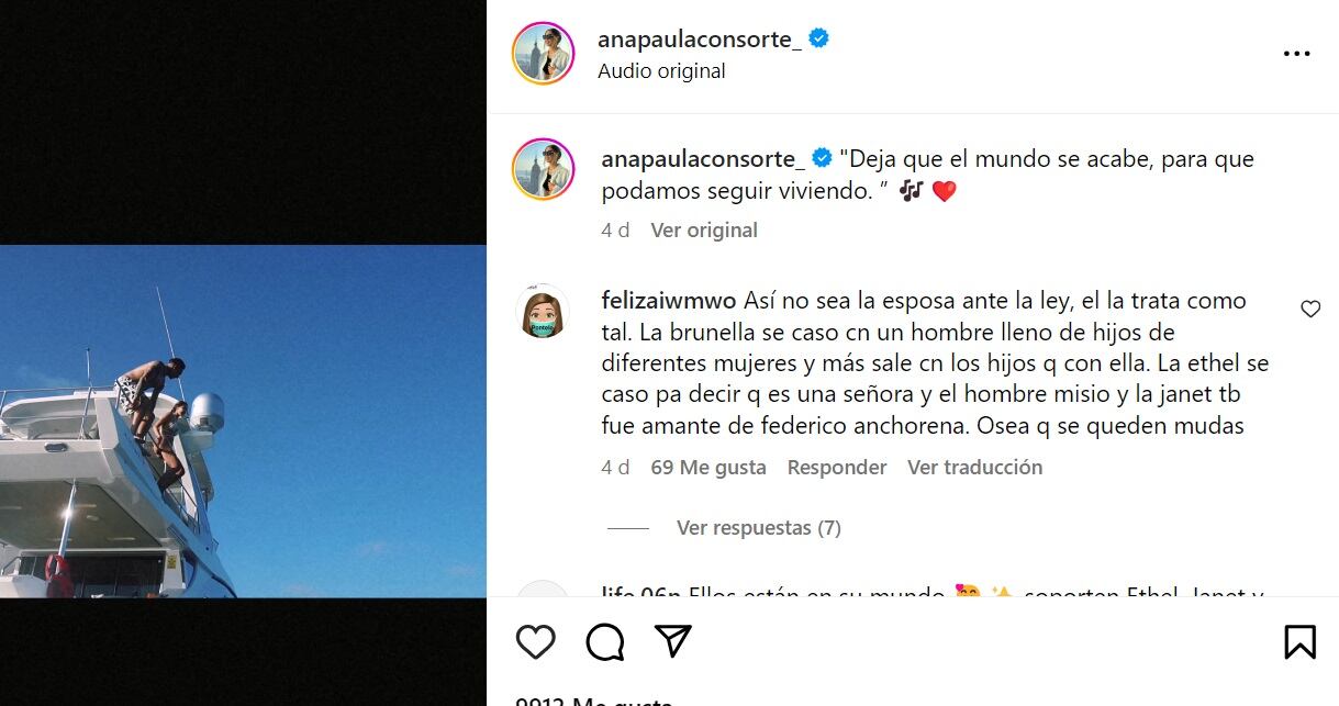 Paolo Guerrero  y Ana Paula Consorte recuerdan sus vacaciones en Ecuador. Instagram.