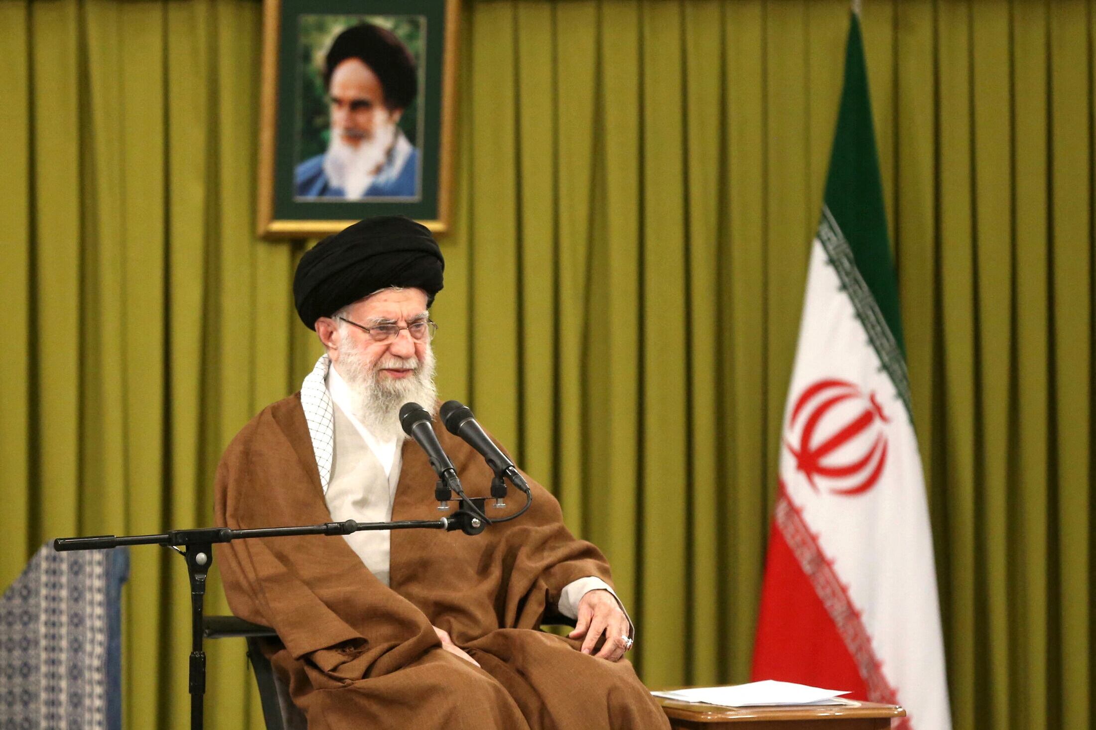 El régimen de Irán lanzó una nueva amenaza contra Israel (Office of the Iranian Supreme Leader/WANA)