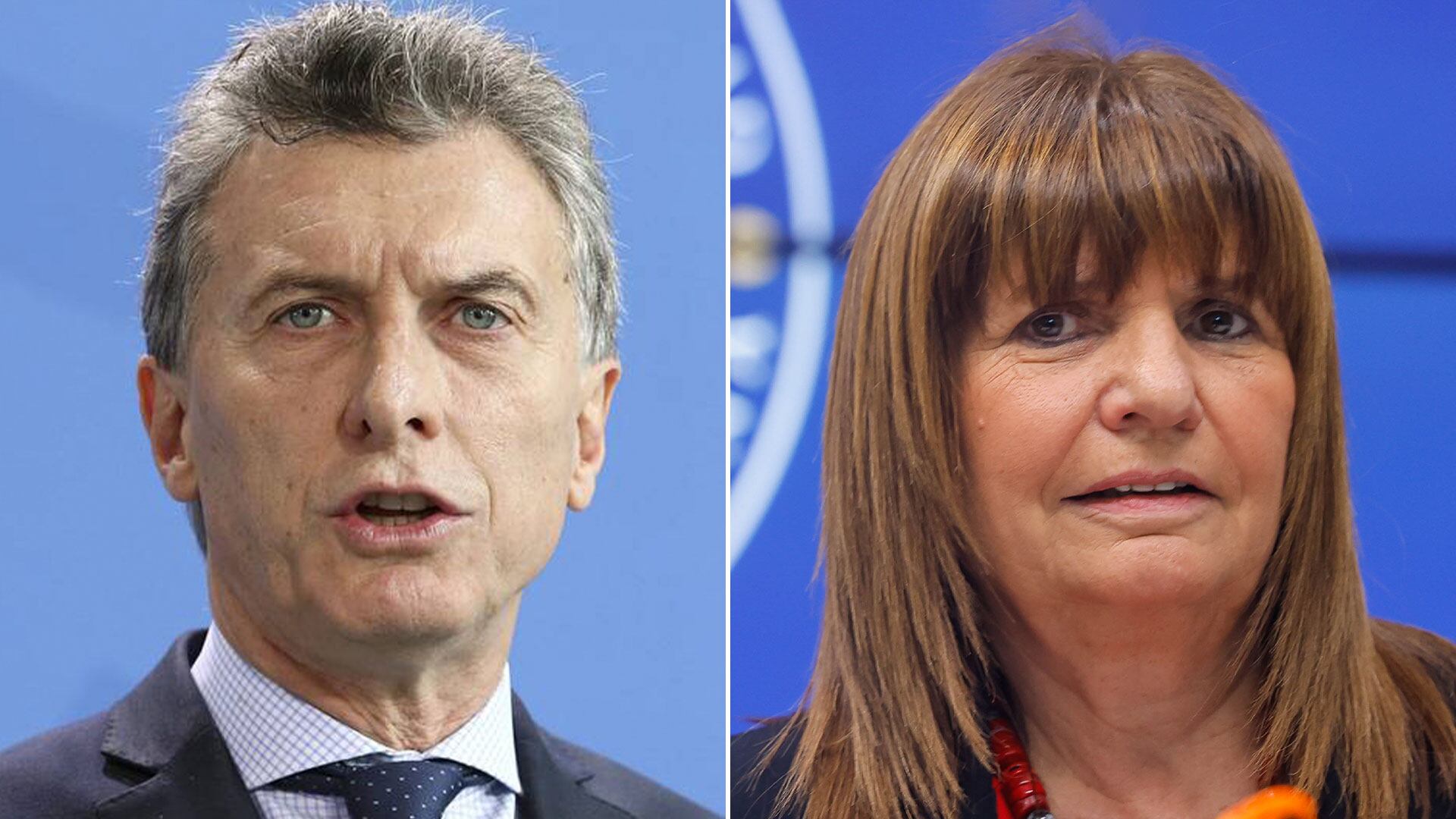 Mauricio Macri y Patricia Bullrich