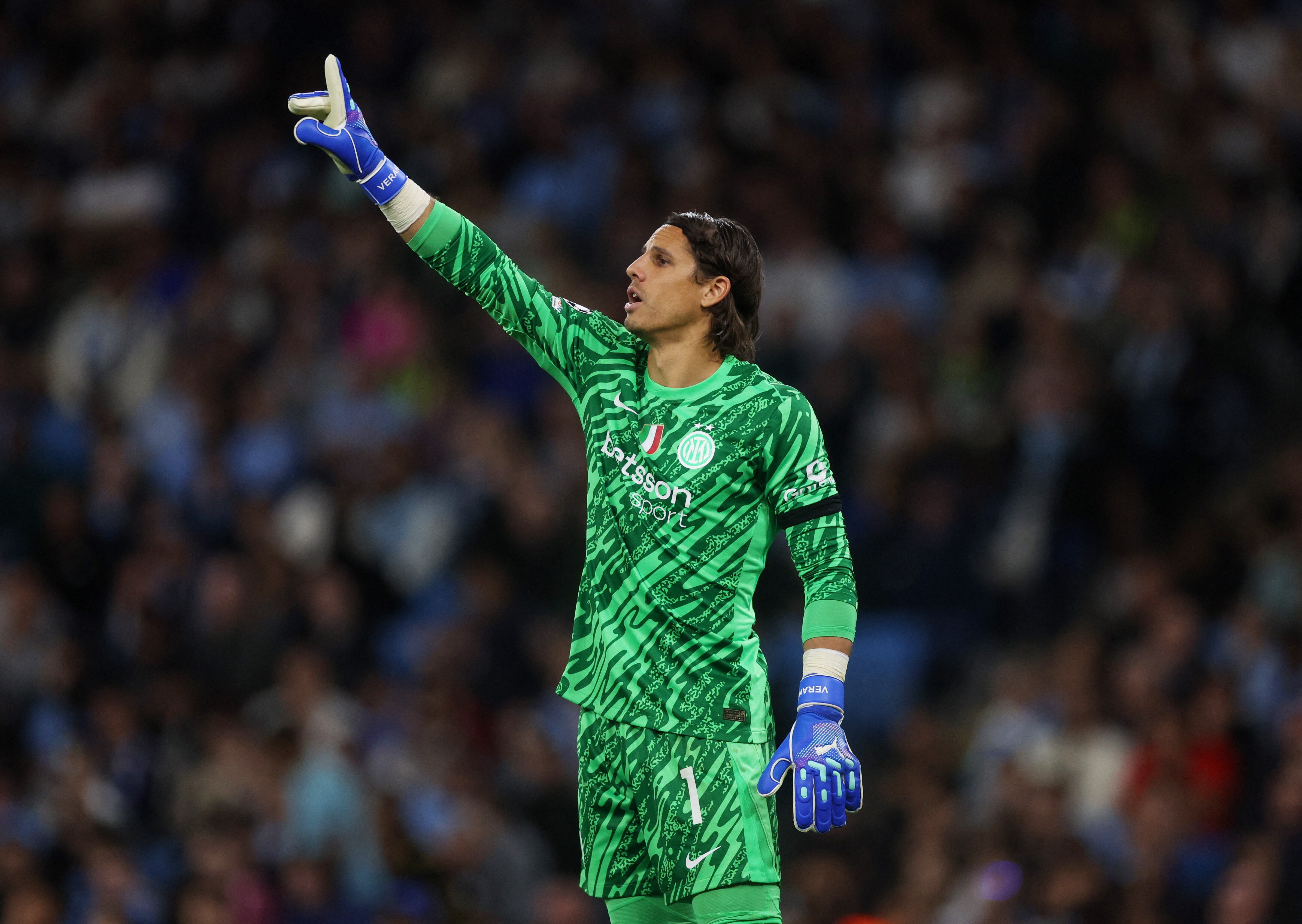 Yann Sommer, una de las figuras del Inter en Manchester (Reuters/Lee Smith)