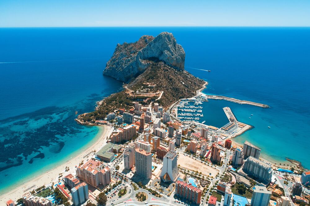 Calpe, en Alicante (shutterstock).