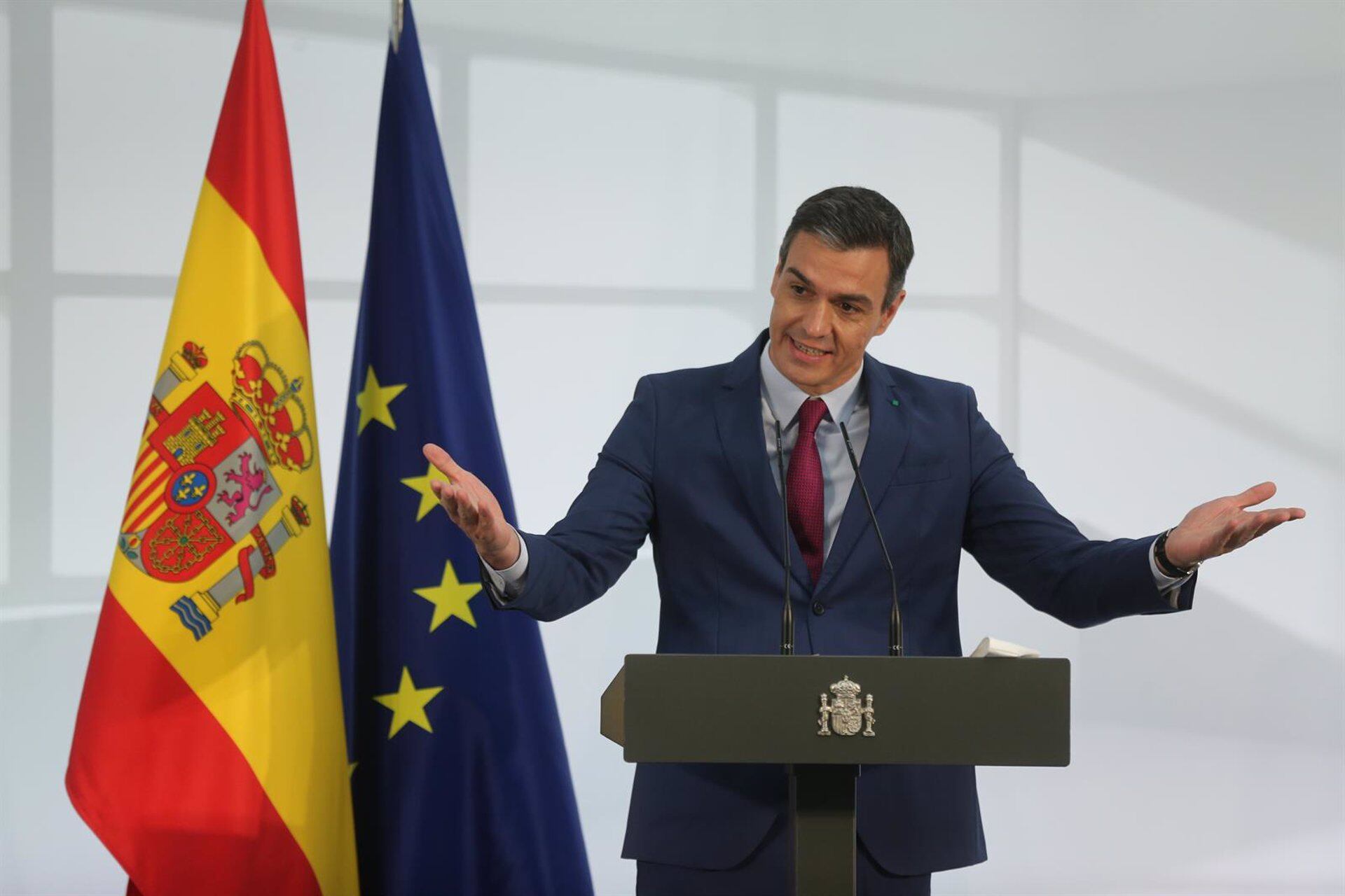 El presidente del Gobierno, Pedro Sánchez (I.Infantes/Europa Press)
