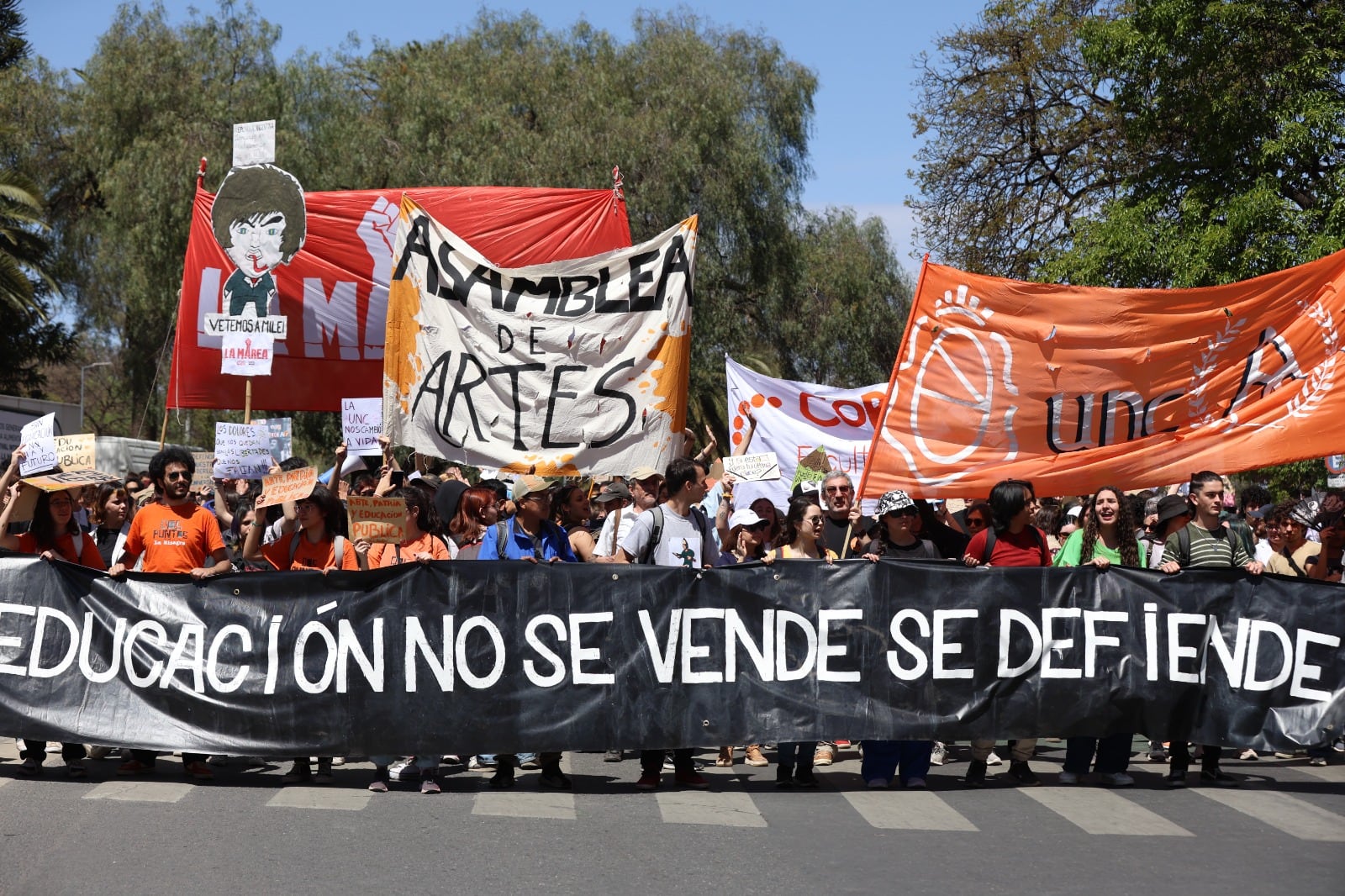 Marcha universitaria - Cordoba