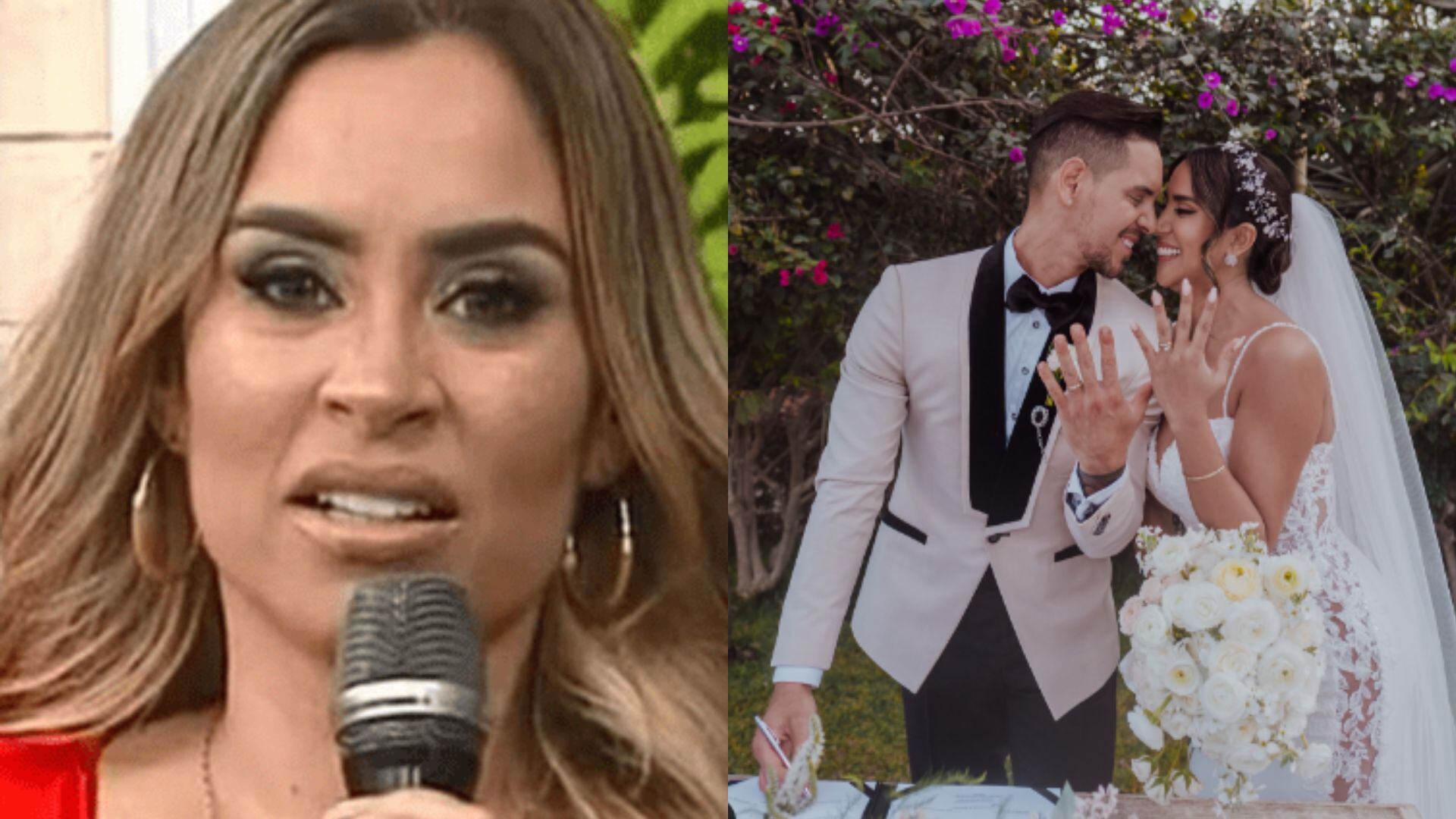 Ethel Pozo responde por su ausencia en la boda de Melissa Paredes y Anthony Aranda.