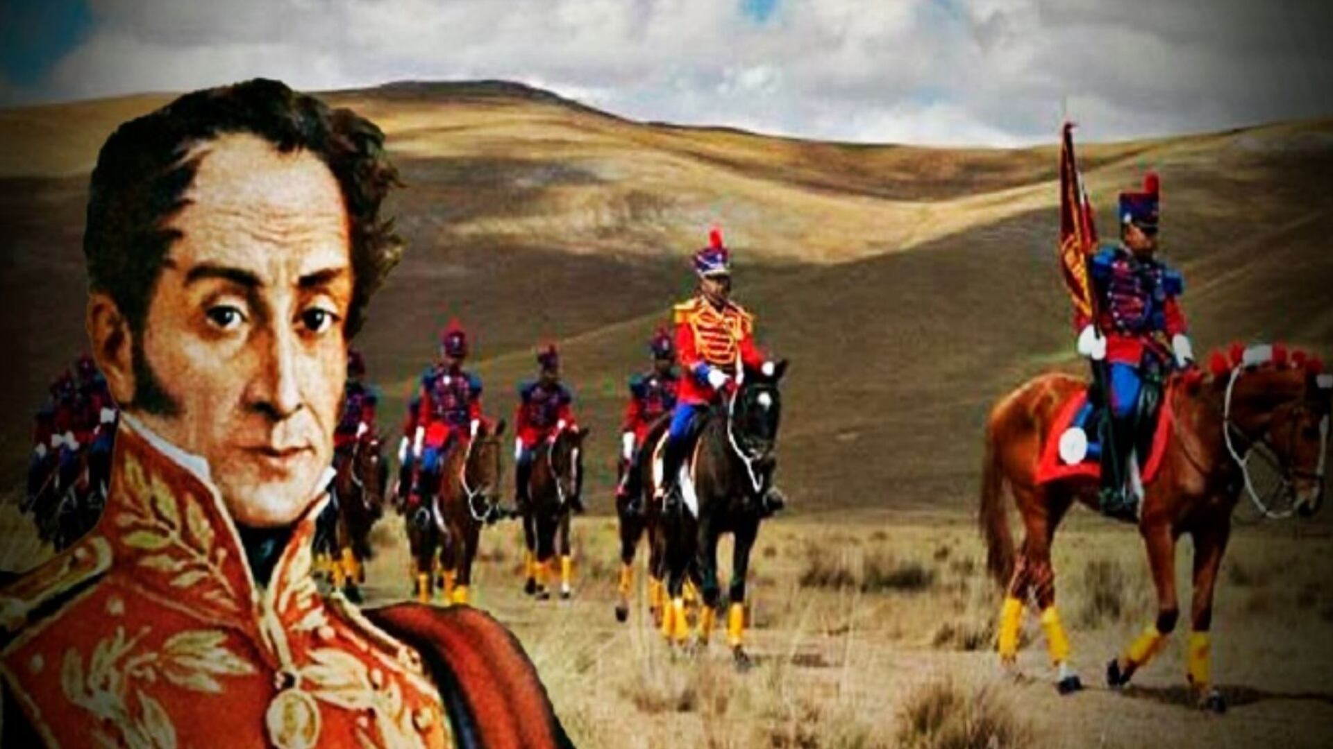 Los Húsares de Junín - batalla de Junín - Simón Bolívar - Perú - 30 de julio