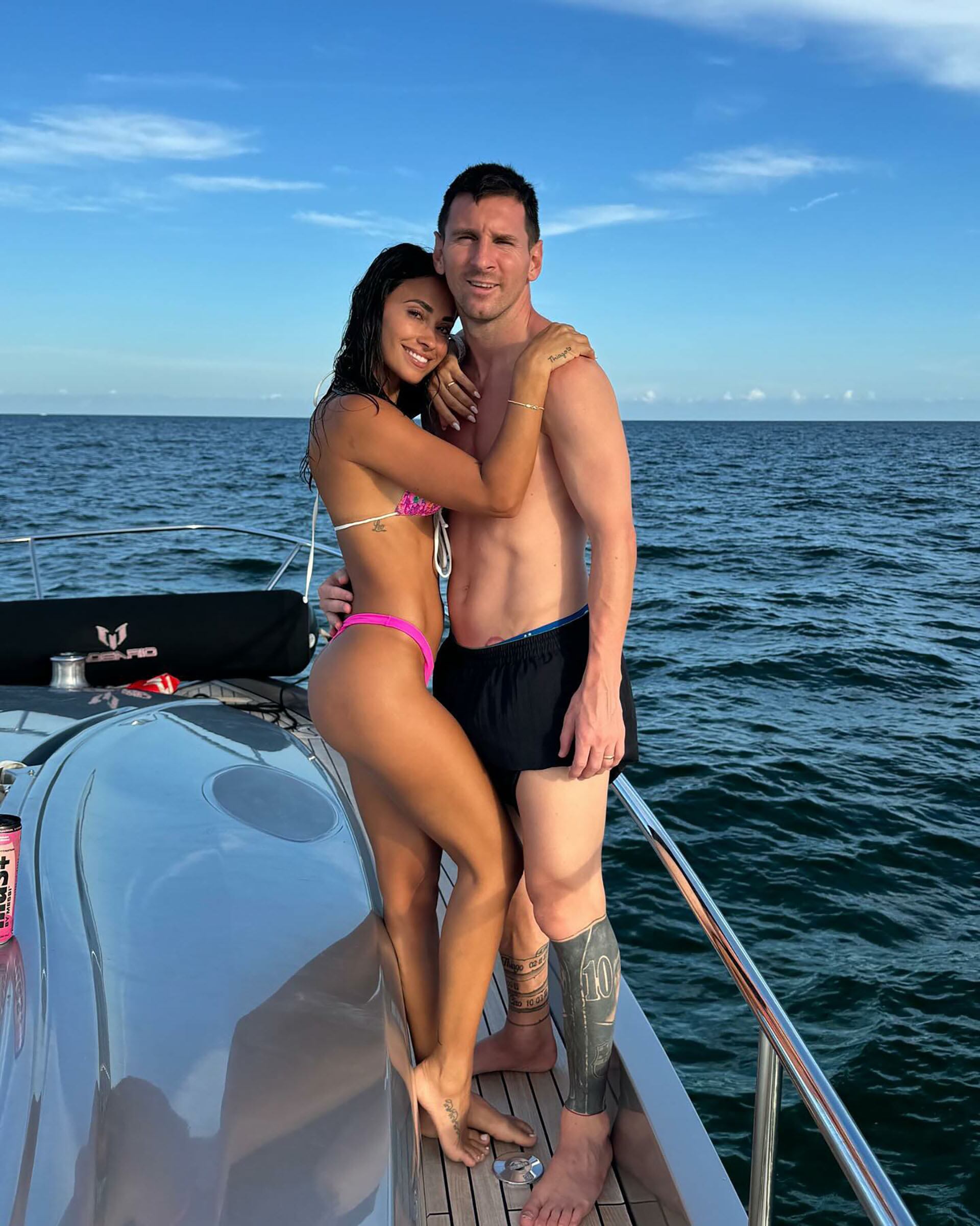 Vacaciones de Lionel Messi con su familia