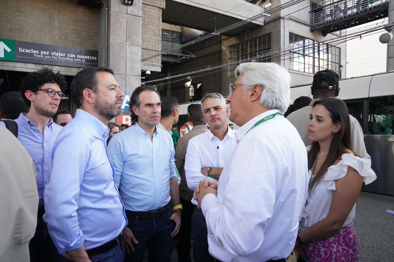 Carlos Fernando Galán y Fico Gutiérrez hablaron de las estrategias que han resultado exitosas en el Metro de Medellín