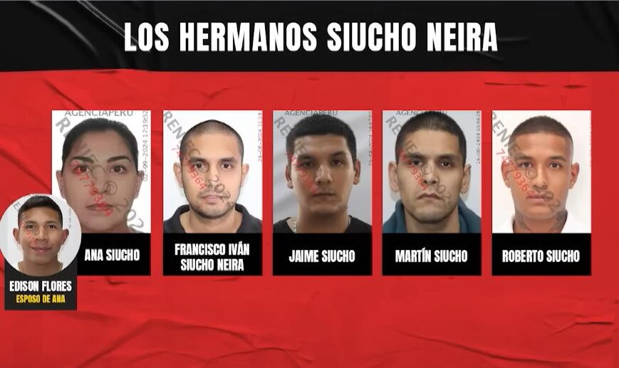 Los hermanos Siucho Neira, son investigados por