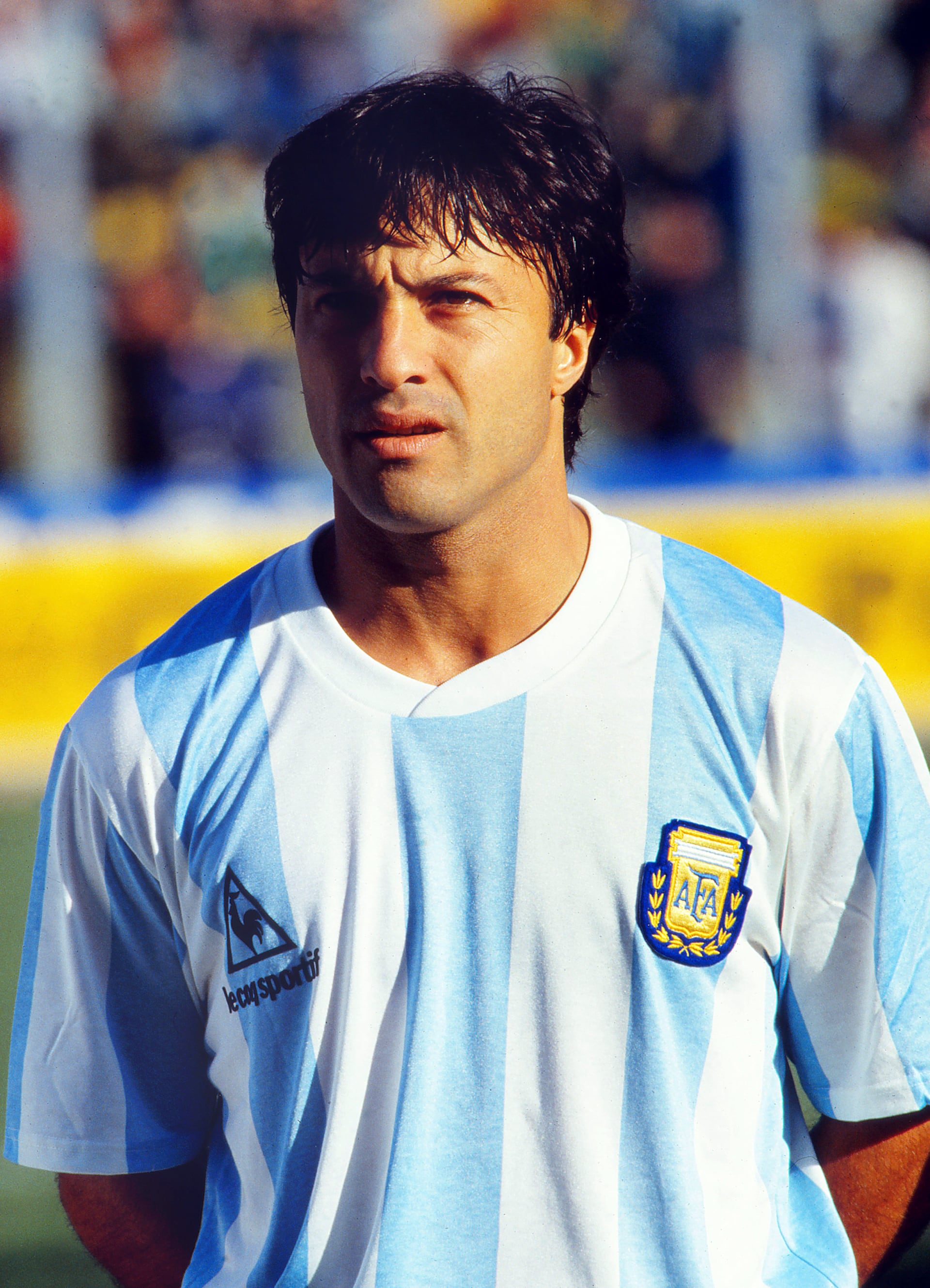 Con la camiseta de la Selección fue campeón y subcampeón del mundo