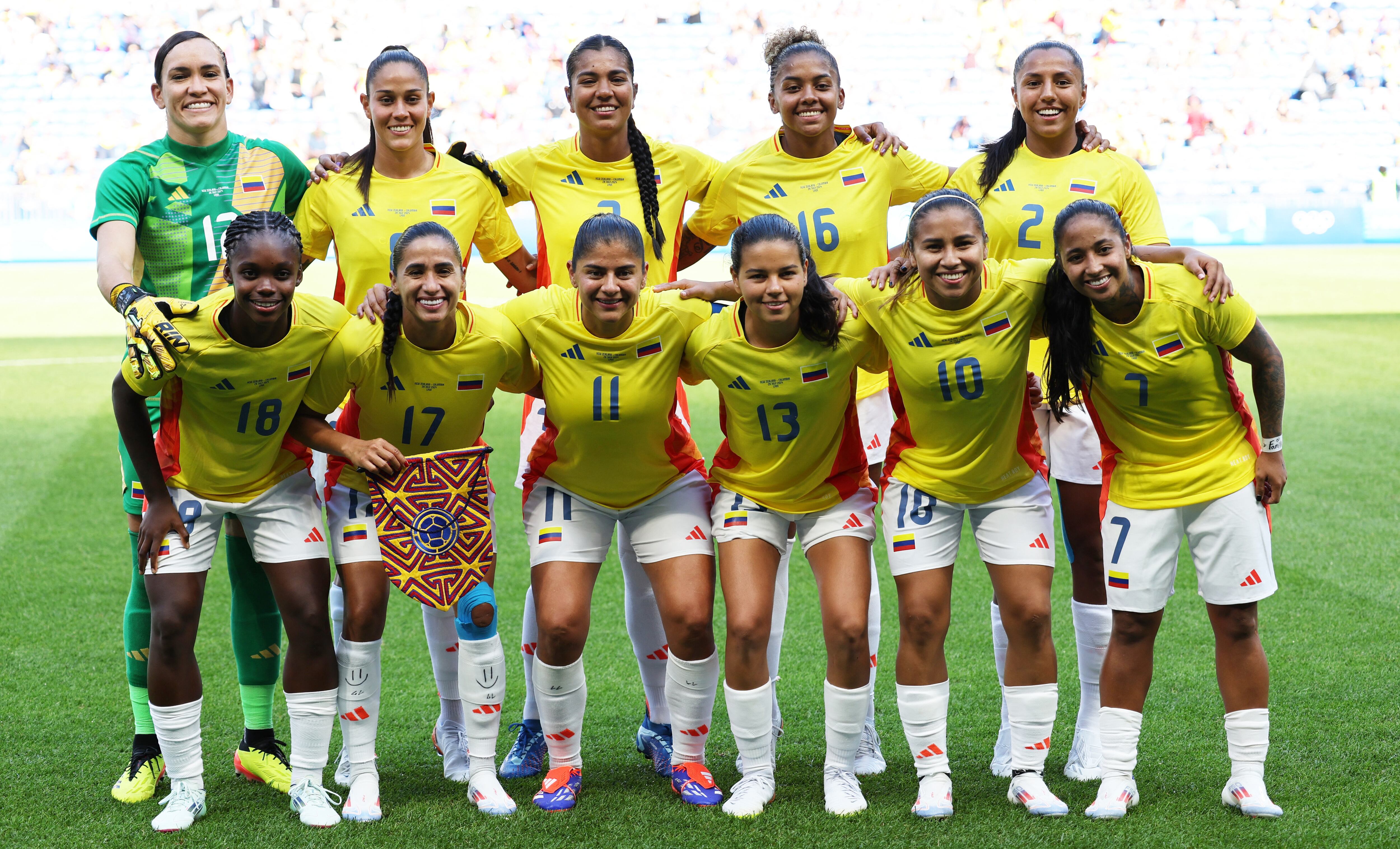 La selección Colombia viene de ganar ante Nueva Zelanda en el estadio de Lyon - crédito Nir Elias / REUTERS 